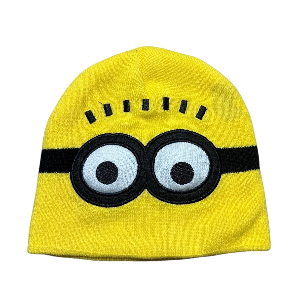 Other Mens Y2K Despicable Me Minions Yellow Beanie Hat Size ONE SIZE - 1 Thumbnail