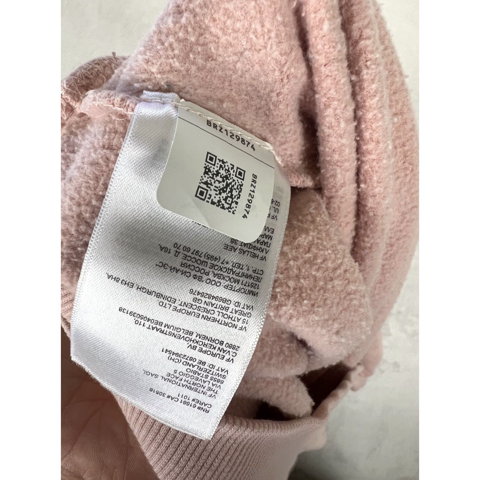 The North Face The North Face Sweatshirt Boxy Pink Mock Neck Garment Dye Women's Size Large Size L / US 10 / IT 46 - 6 Thumbnail