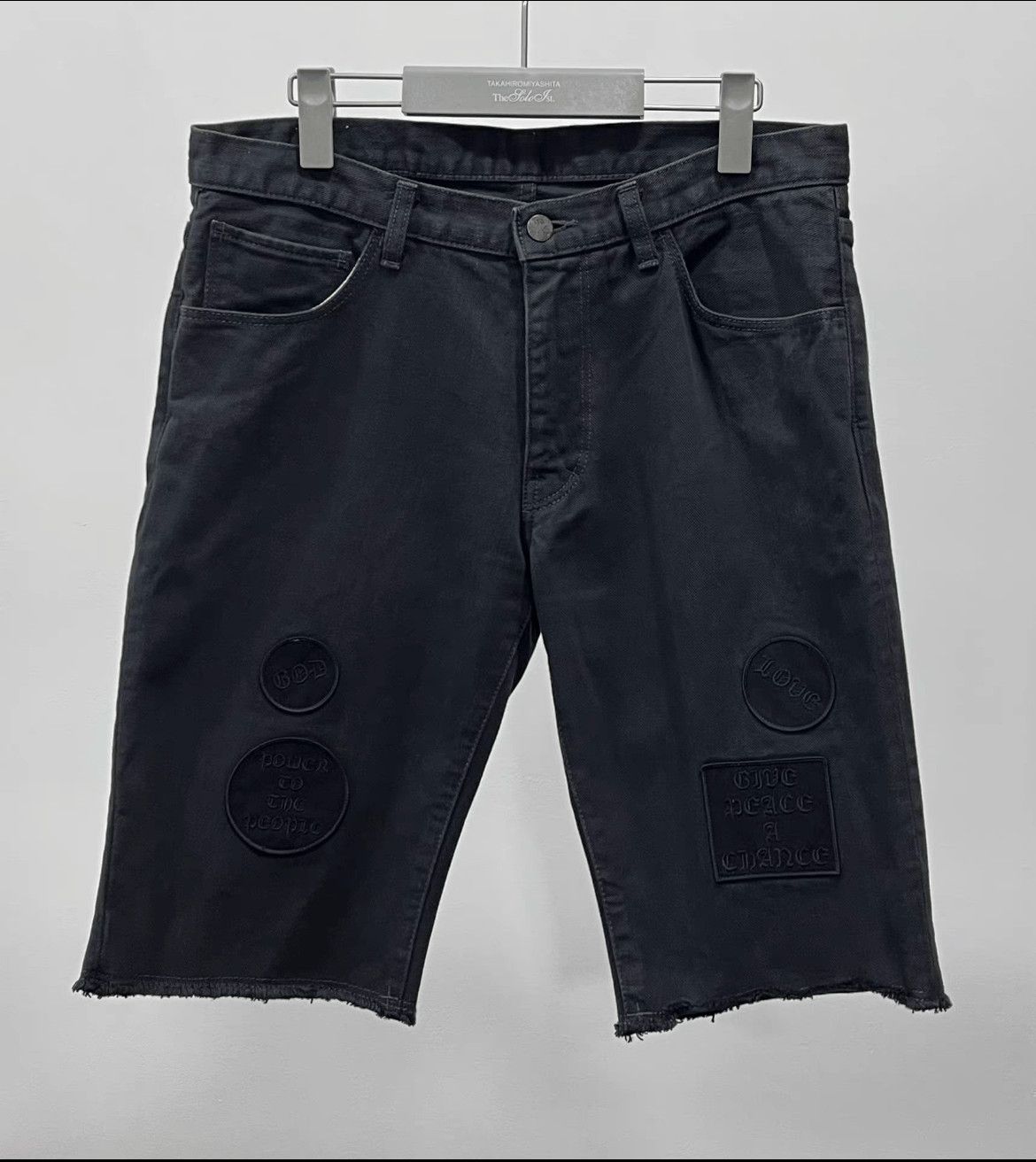 Number (N)ine Number (N)ine Sz 3 Number Nine 04AW Distressed Patches Sho Size US 32 / EU 48 - 1 Thumbnail