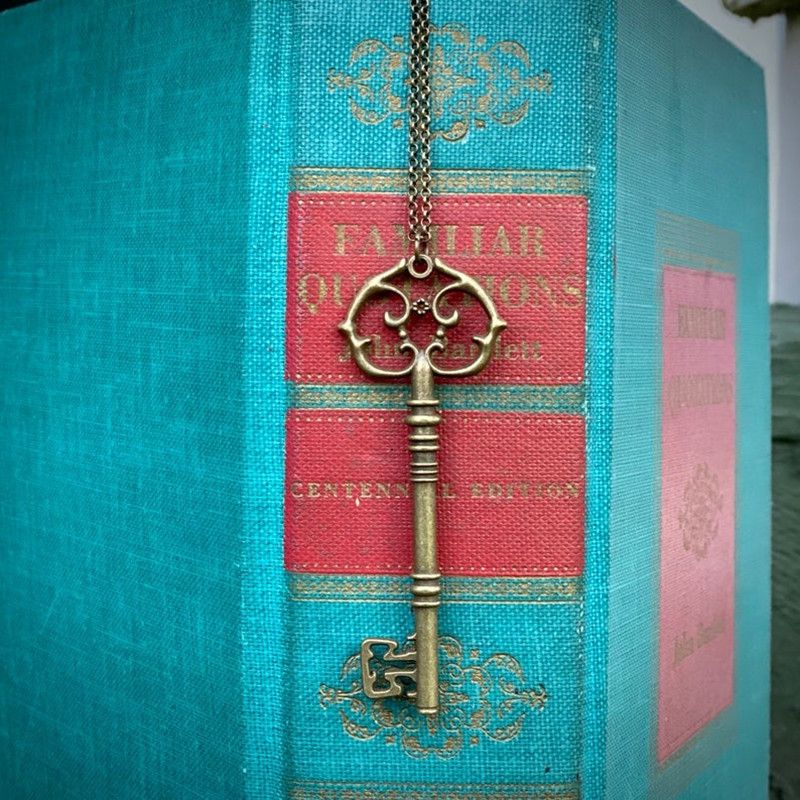Jewelry Secret Garden Key Pendant Necklace Size ONE SIZE - 4 Thumbnail