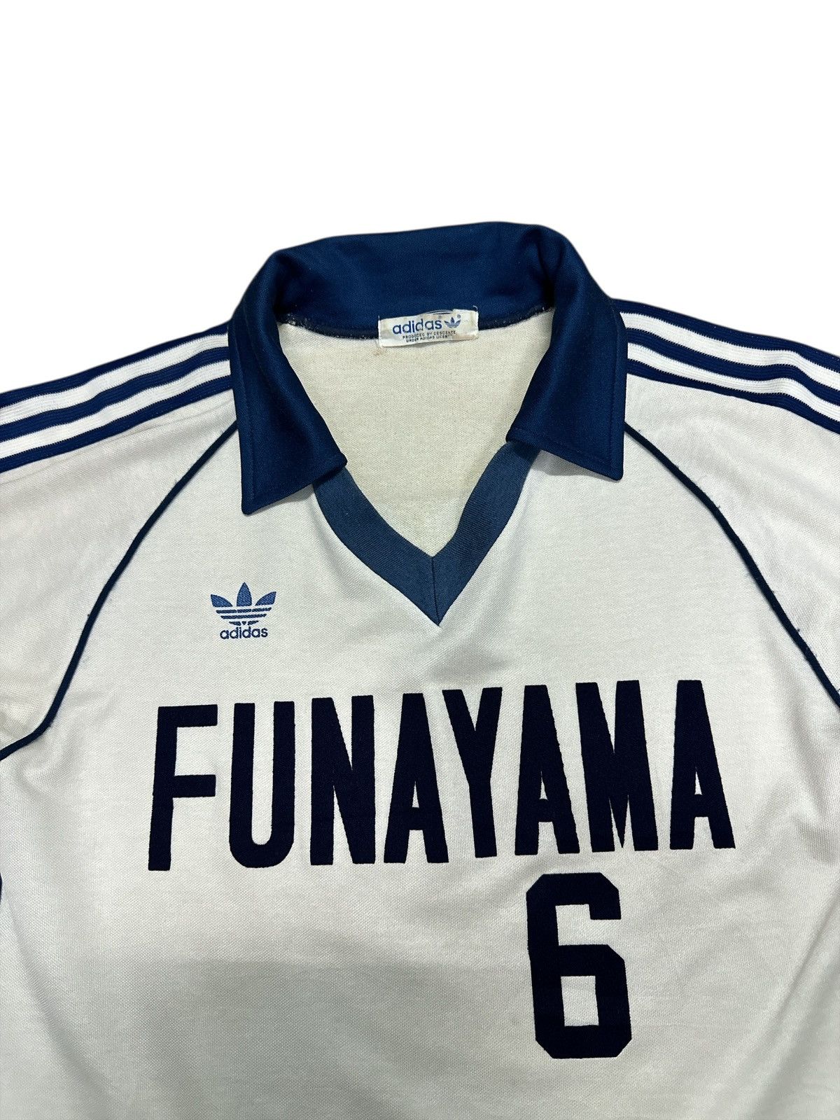 Japanese Brand Vintage Long Sleeve Adidas Jersey 💥⭐️ Size US M / EU 48-50 / 2 - 4 Thumbnail