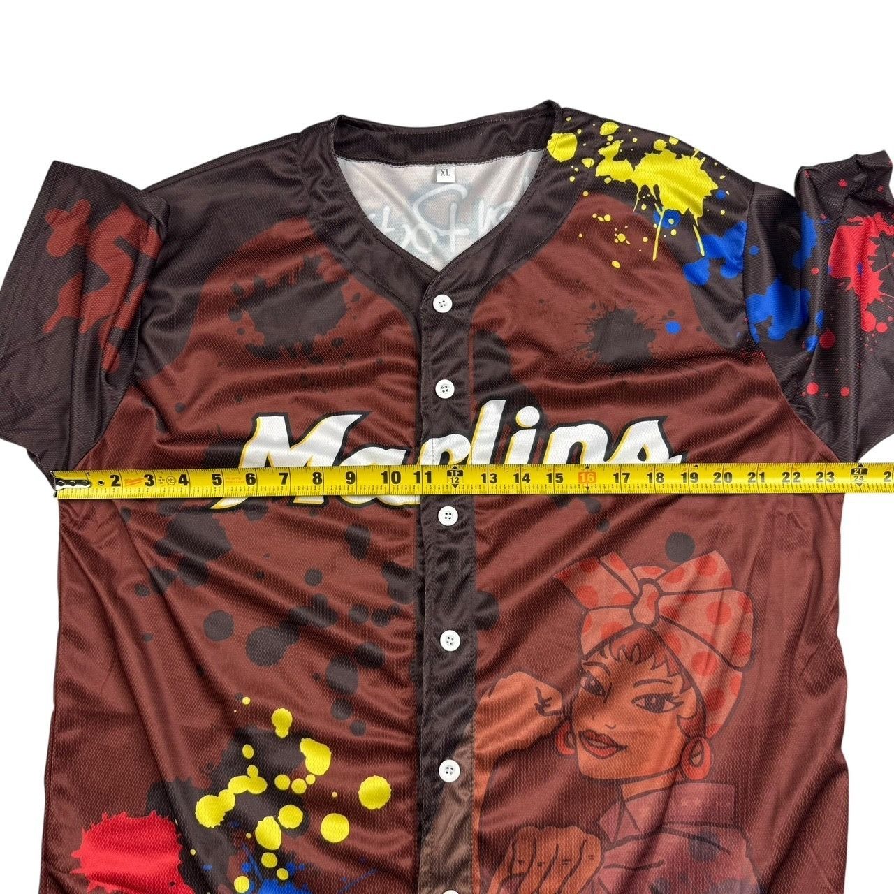 Other Miami Marlins Venezuela Stadium Giveway Men's Porti Graffiti Size US XL / EU 56 / 4 - 6 Thumbnail