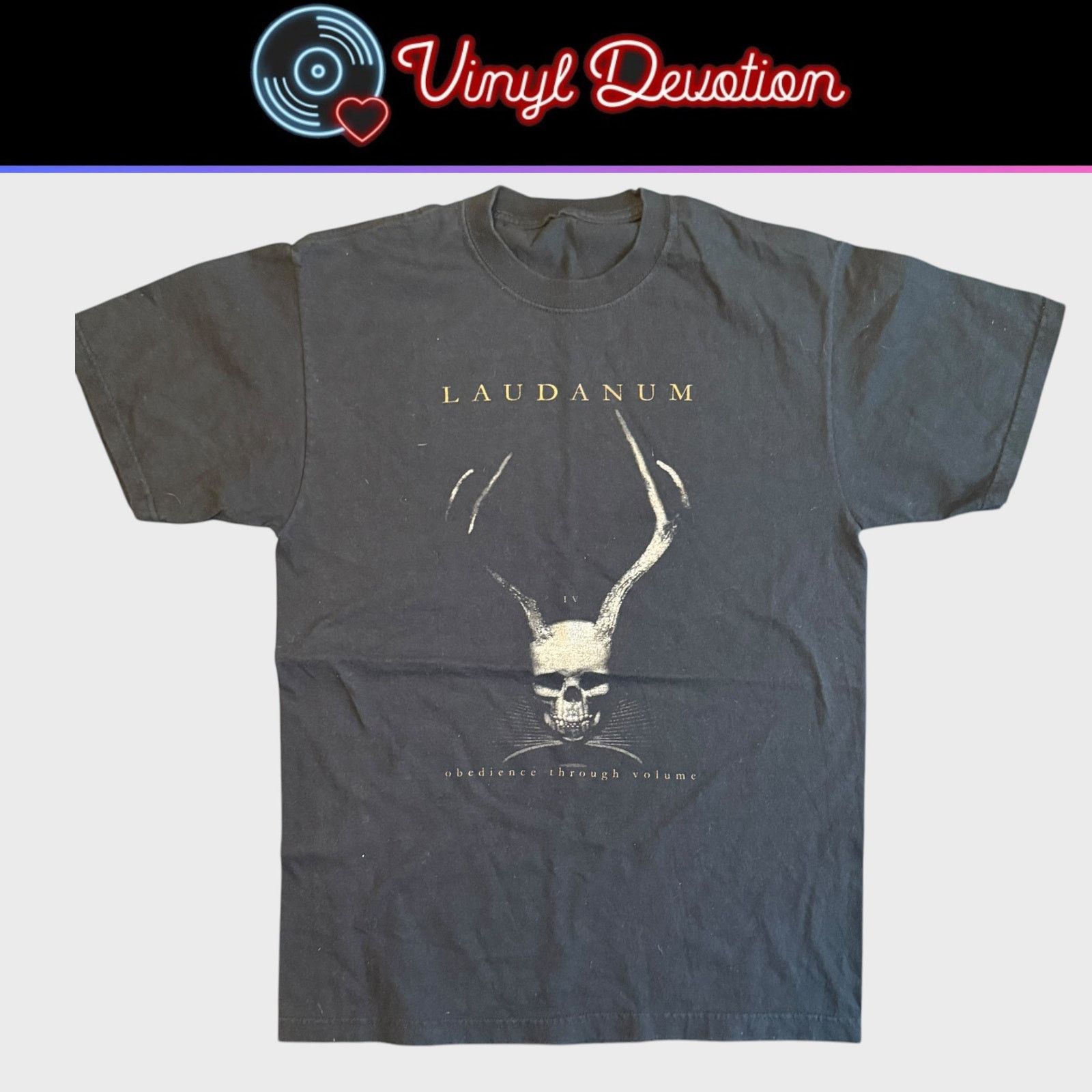 Band Tees Laudanum Band Obedience Through Volume T-Shirt Size M Size US M / EU 48-50 / 2 - 1 Thumbnail