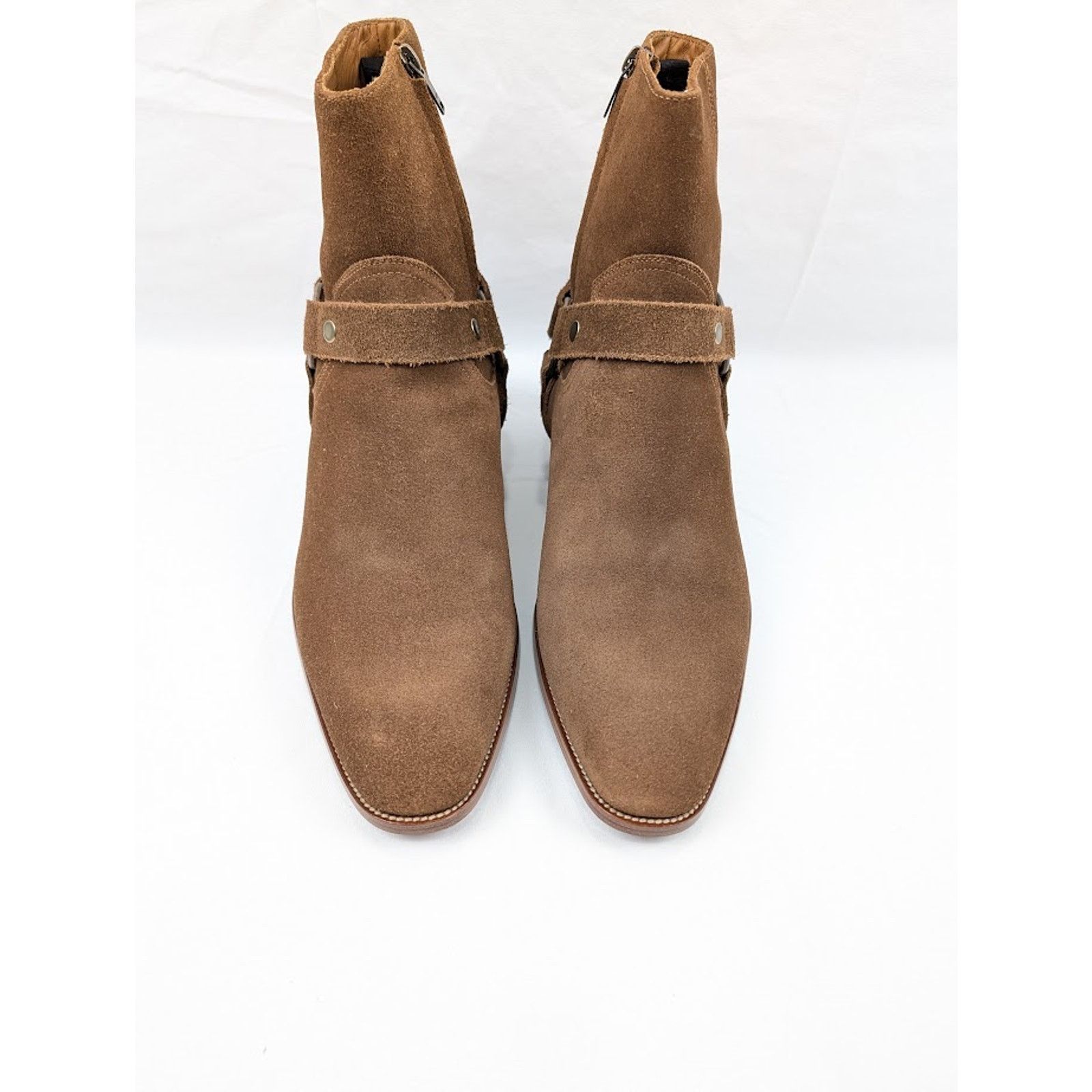 Saint Laurent Paris o1rshd1 Q:2 / Wyatt 40 Harness Boots in Camar 41.5 Size US 8.5 / EU 41-42 - 17 Thumbnail