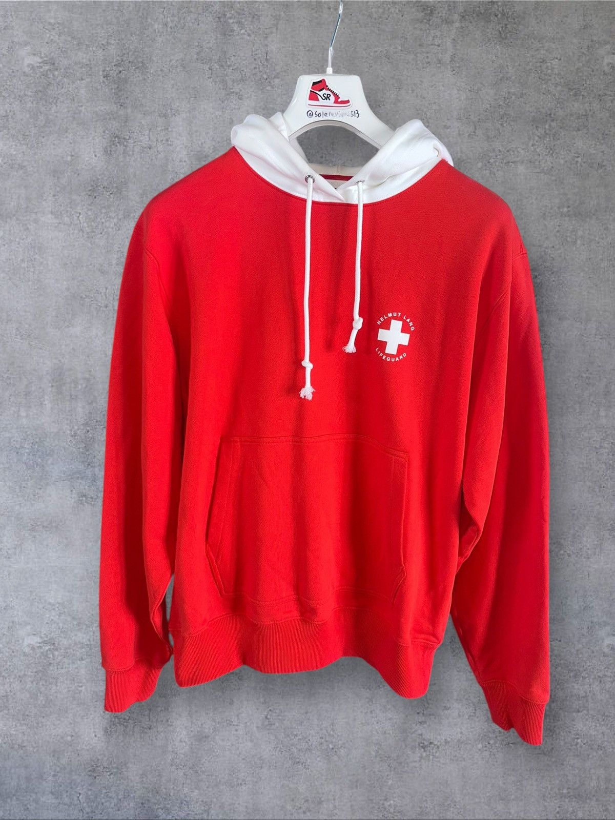 Helmut Lang HELMUT LANG LIFEGAURD LIFESAVER HOODIE SIZE M Size US M / EU 48-50 / 2 - 1 Thumbnail