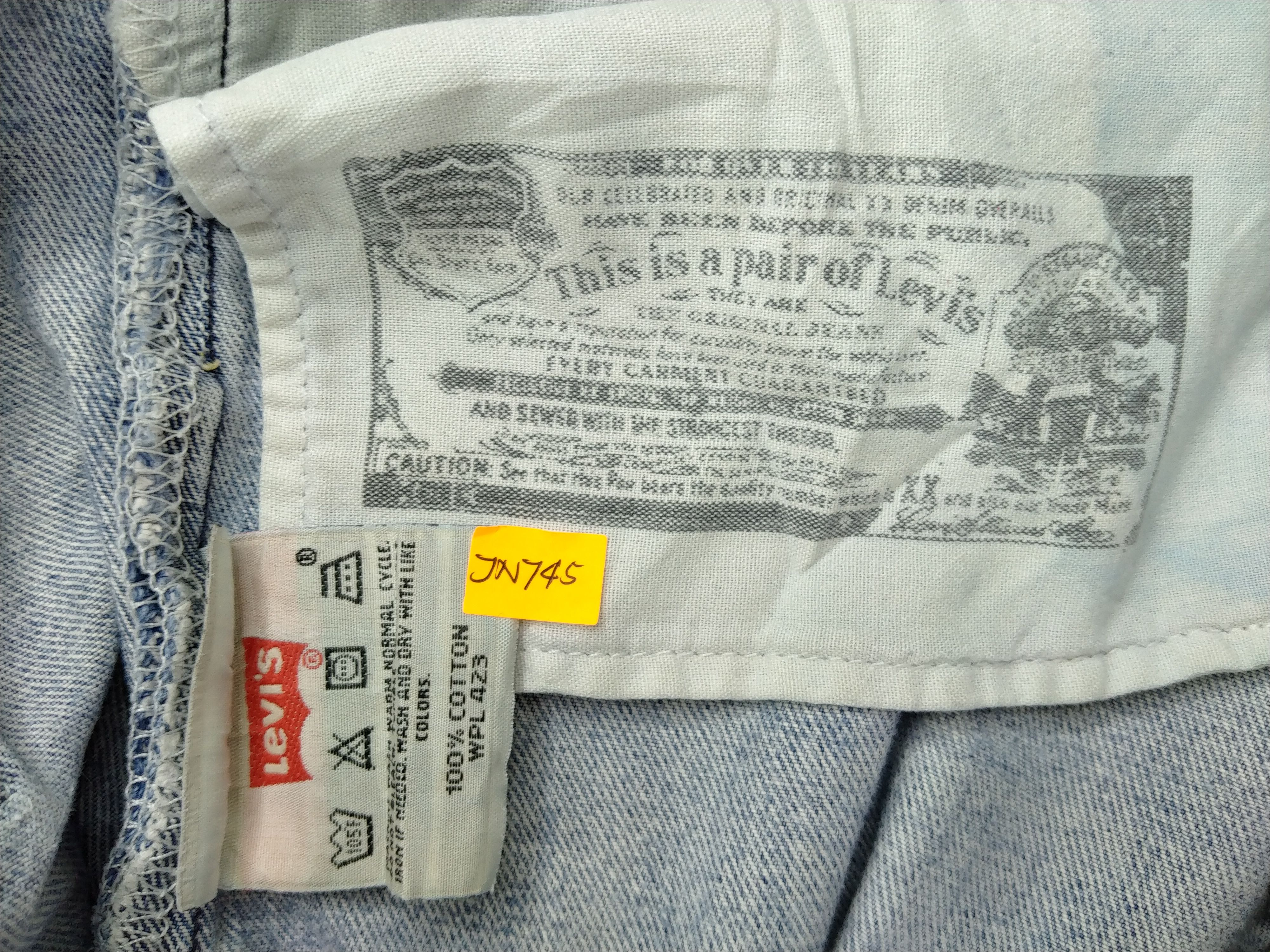 Levi's Light Wash Vintage Levi's 501 Denim 38 x 29.5 -JN745 Size US 38 / EU 54 - 10 Thumbnail