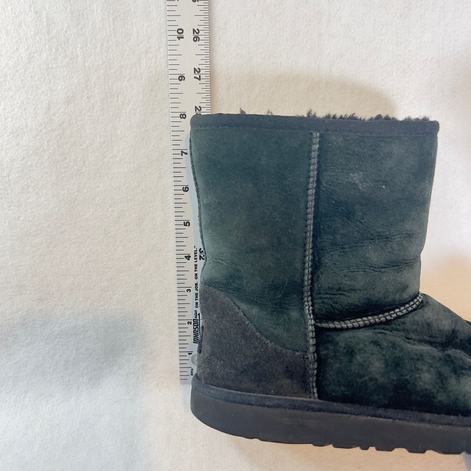 Ugg Ugg Australia Sheepskin Leather Boots High Ankle Woman's 6 Size US 6 / IT 36 - 9 Thumbnail