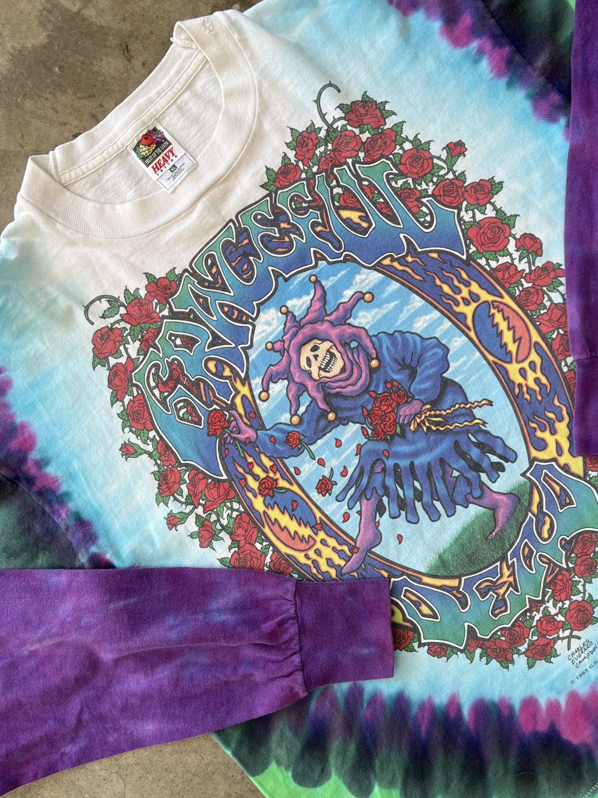 Band Tees × Vintage Vintage 1993 Grateful Dead Endless Tour Single Stitch XL Size US XL / EU 56 / 4 - 1 Thumbnail
