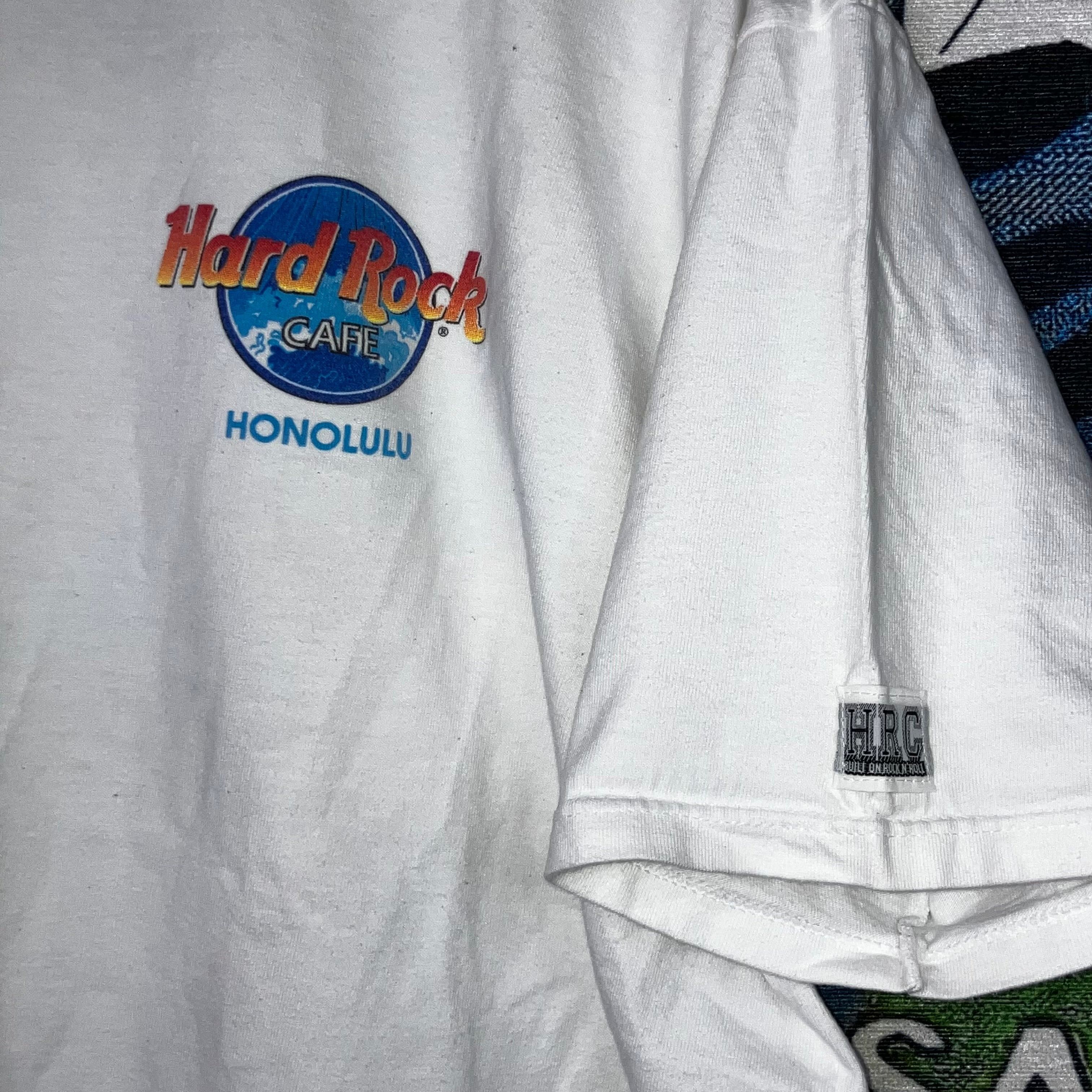 Hard Rock Cafe × Vintage Vintage 90s Hard Rock Honolulu Tee Size XL Size US XL / EU 56 / 4 - 4 Thumbnail