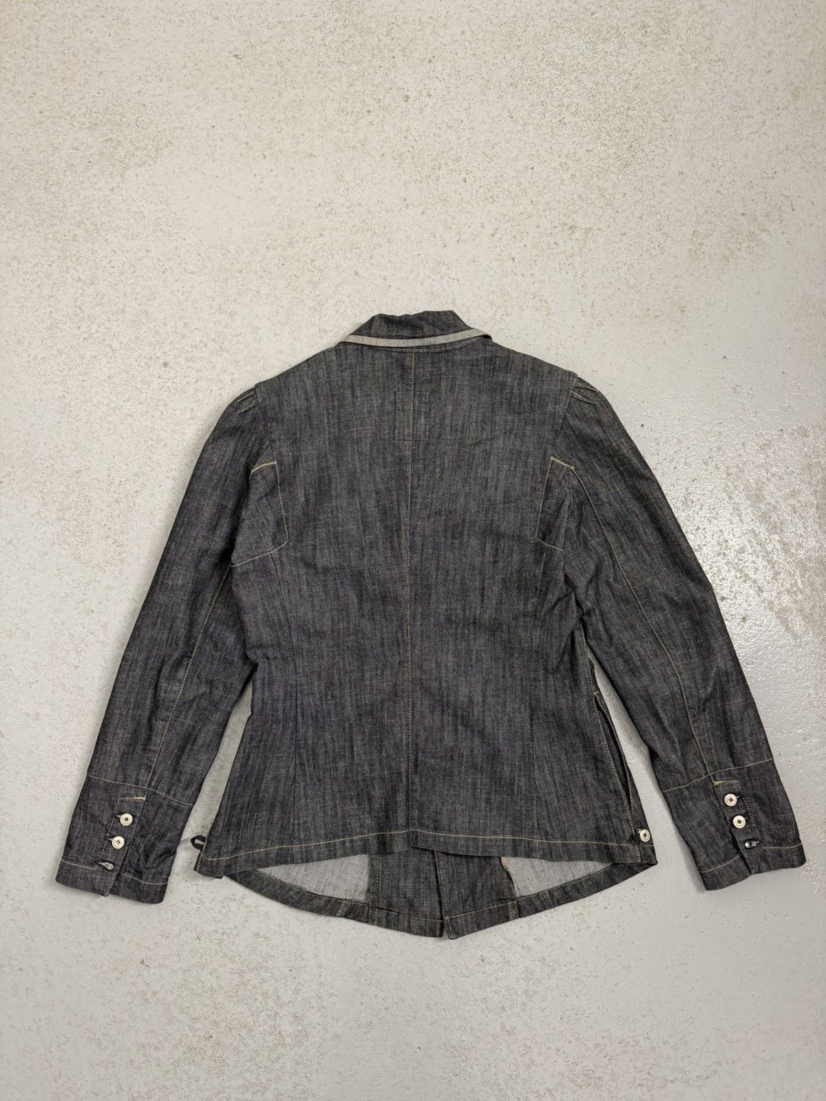 Marithe + Francois Girbaud Marithe Francois Girbaud Denim Streetwear Jacket Size M / US 6-8 / IT 42-44 - 12 Thumbnail