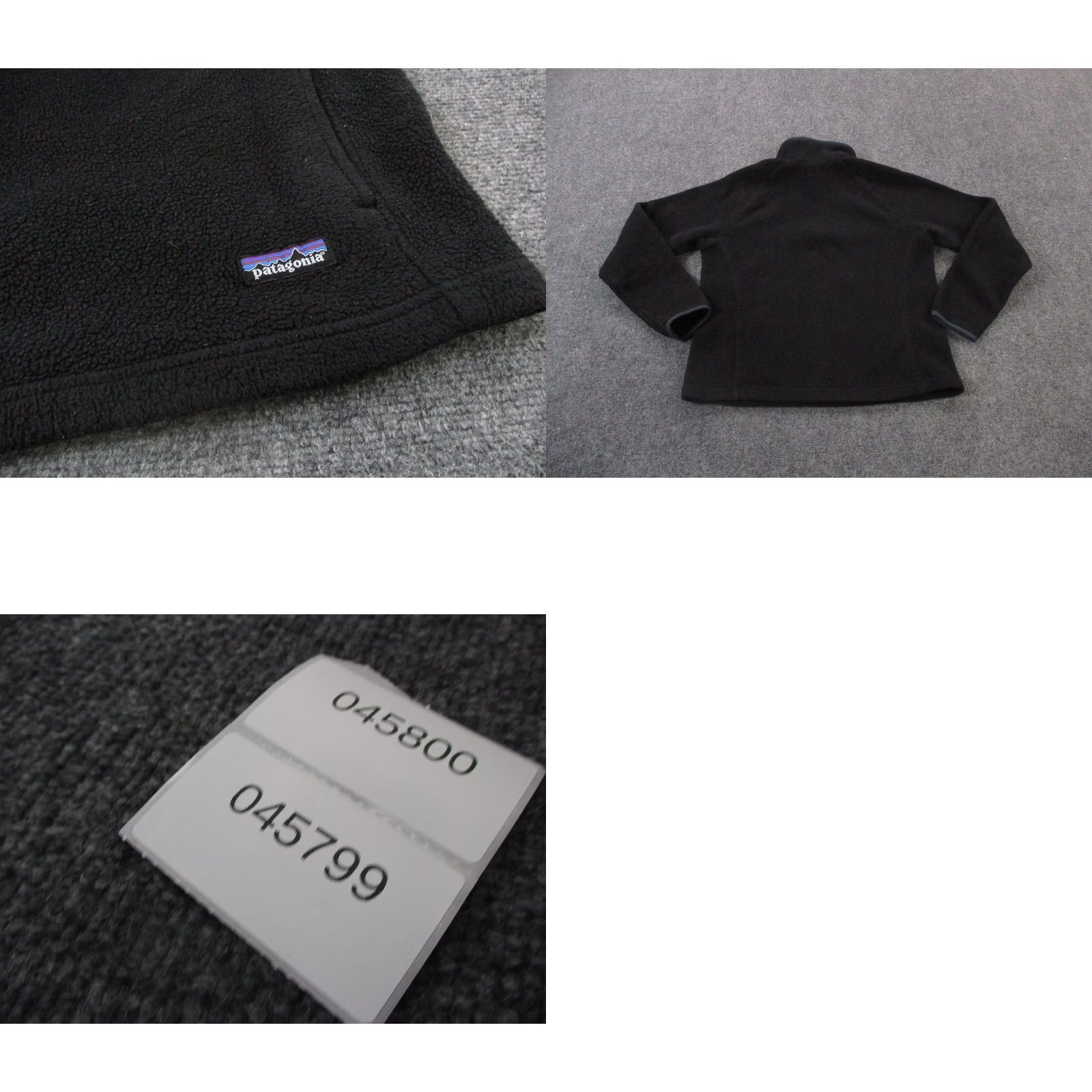 Patagonia Patagonia Jacket Women S Black Fleece 1/4 Zip Pockets Vintage Regular Size S Womens Jacket Black Fleece Patagonia 25740 Size S / US 4 / IT 40 - 8 Thumbnail