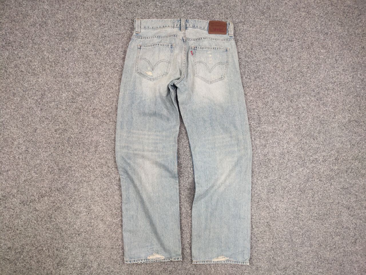 Levi's Vintage Levis 549 Baggy Light Wash Distressed Denim Jeans Size US 34 / EU 50 - 9 Thumbnail