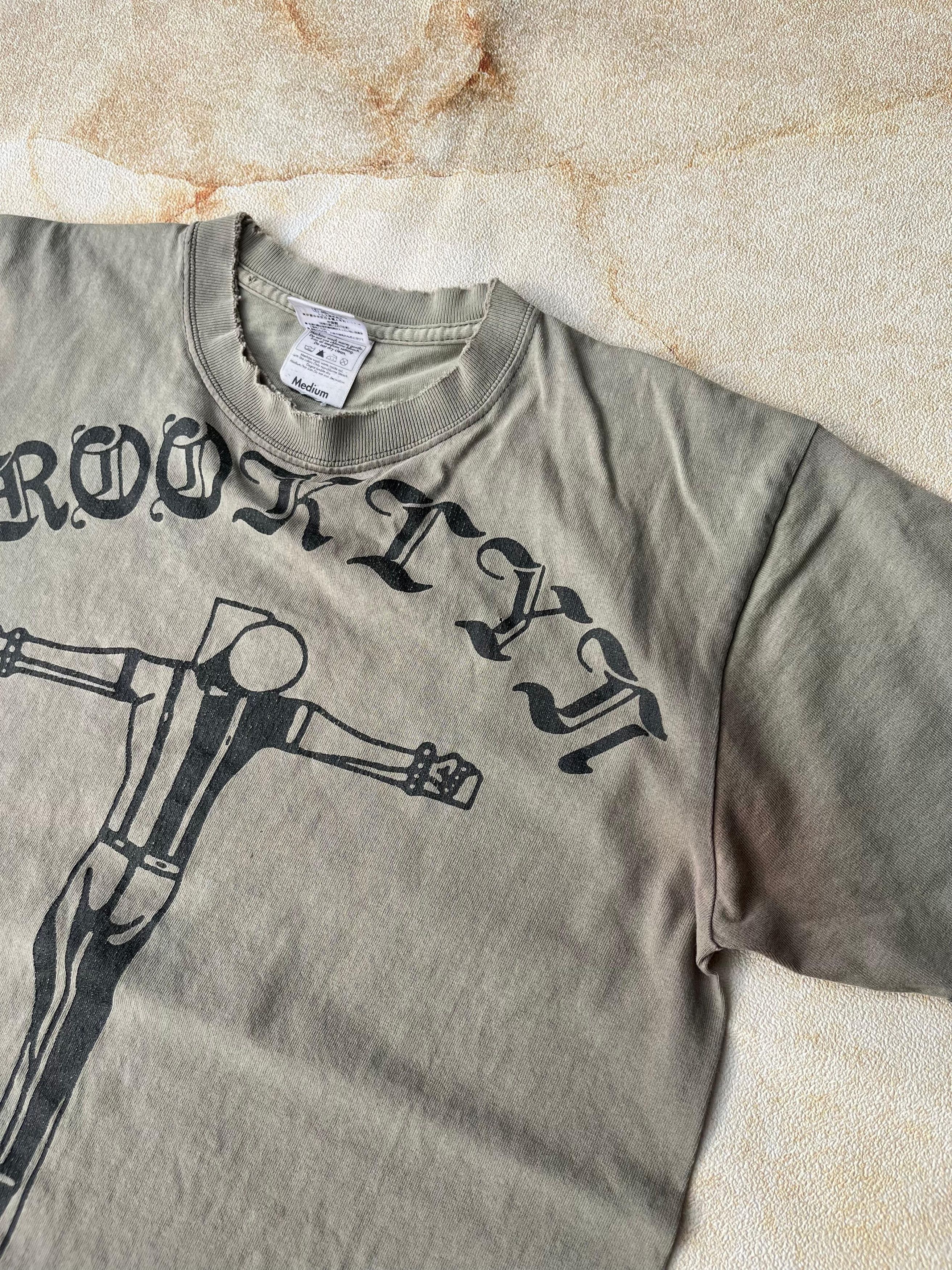 Band Tees Distressed Brooklyn Skinhead Crucified For our sins Tshirt Size US M / EU 48-50 / 2 - 3 Thumbnail