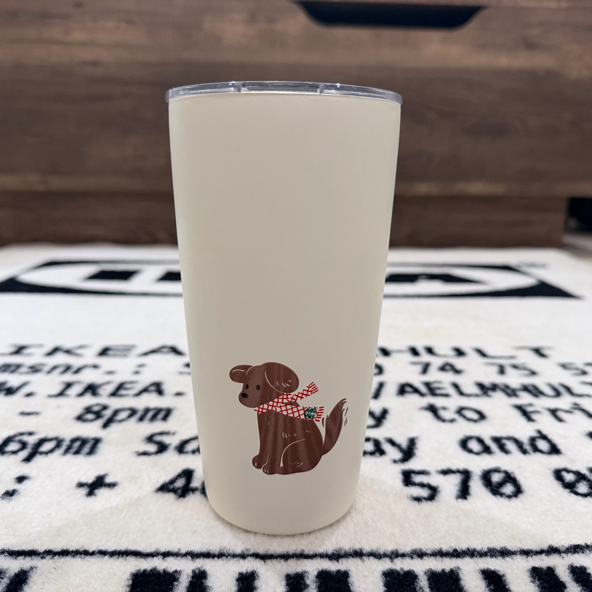 Other Starbucks MiiR 2025 Holiday Puppy Dog Tumbler White 16oz Size ONE SIZE - 1 Thumbnail