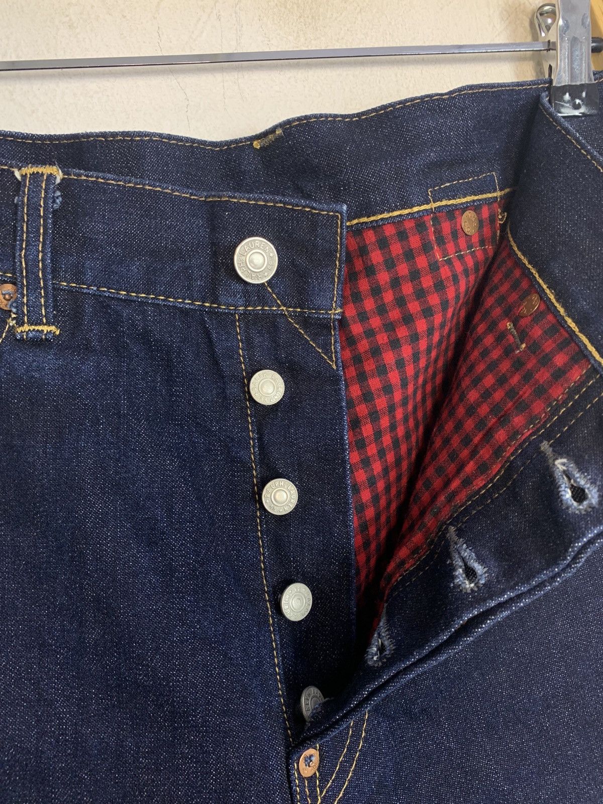 RRL Ralph Lauren Rare Double RL Ralph Lauren Lot R01 Indigo Denim Jeans Size US 32 / EU 48 - 6 Thumbnail