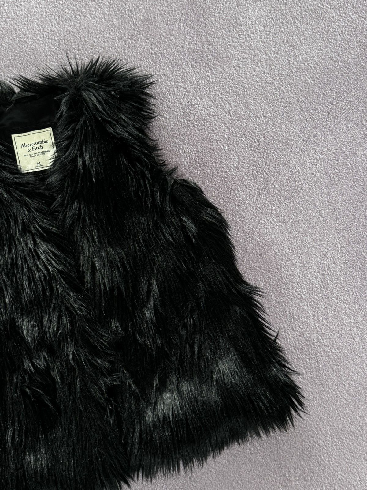 Hysteric Glamour Abercrombie & Fitch Glamour Y2K Faux Fur LGB Womens Vest Size M / US 6-8 / IT 42-44 - 5 Thumbnail