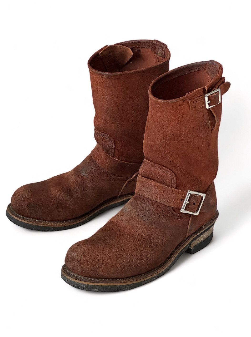 Red Wing Rare Red Wing 8812 Copper Abilene Roughout Engineer Boots Size US 8.5 / EU 41-42 - 5 Thumbnail