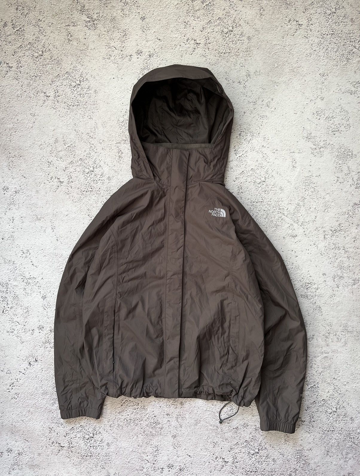 The North Face × Vintage The North Face HyVent Brown Jacket Size L / US 10 / IT 46 - 2 Thumbnail