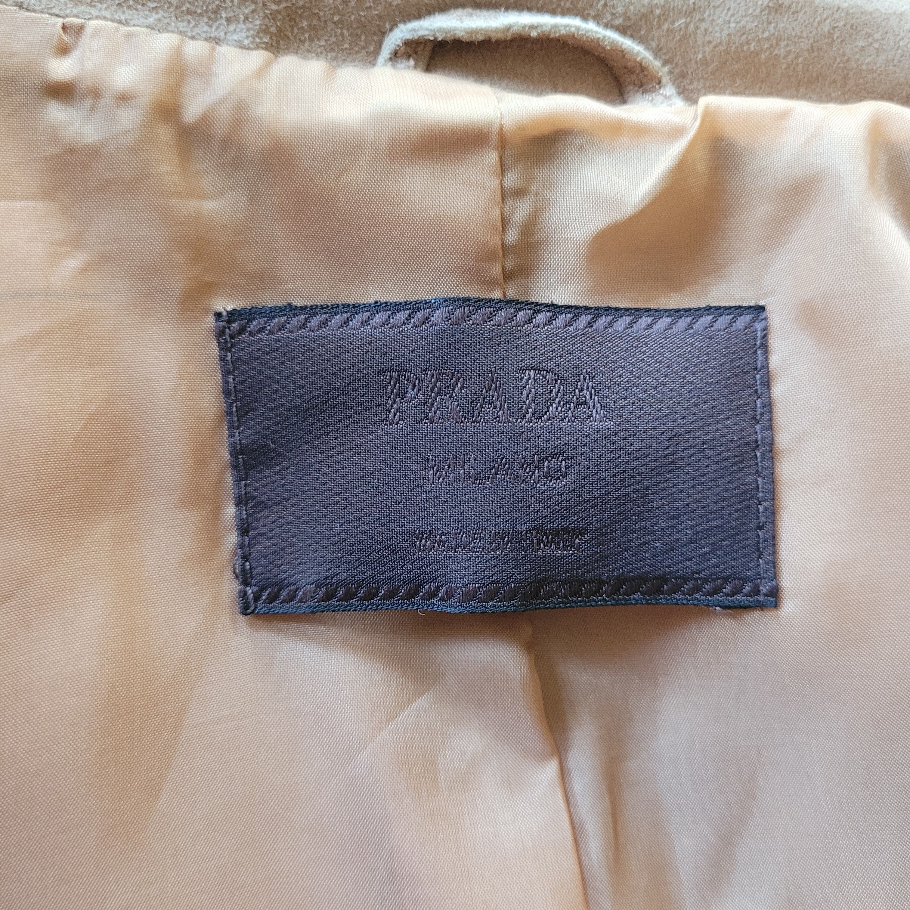 Prada Prada mainline suede chamois leather jacket Size M / US 6-8 / IT 42-44 - 5 Thumbnail