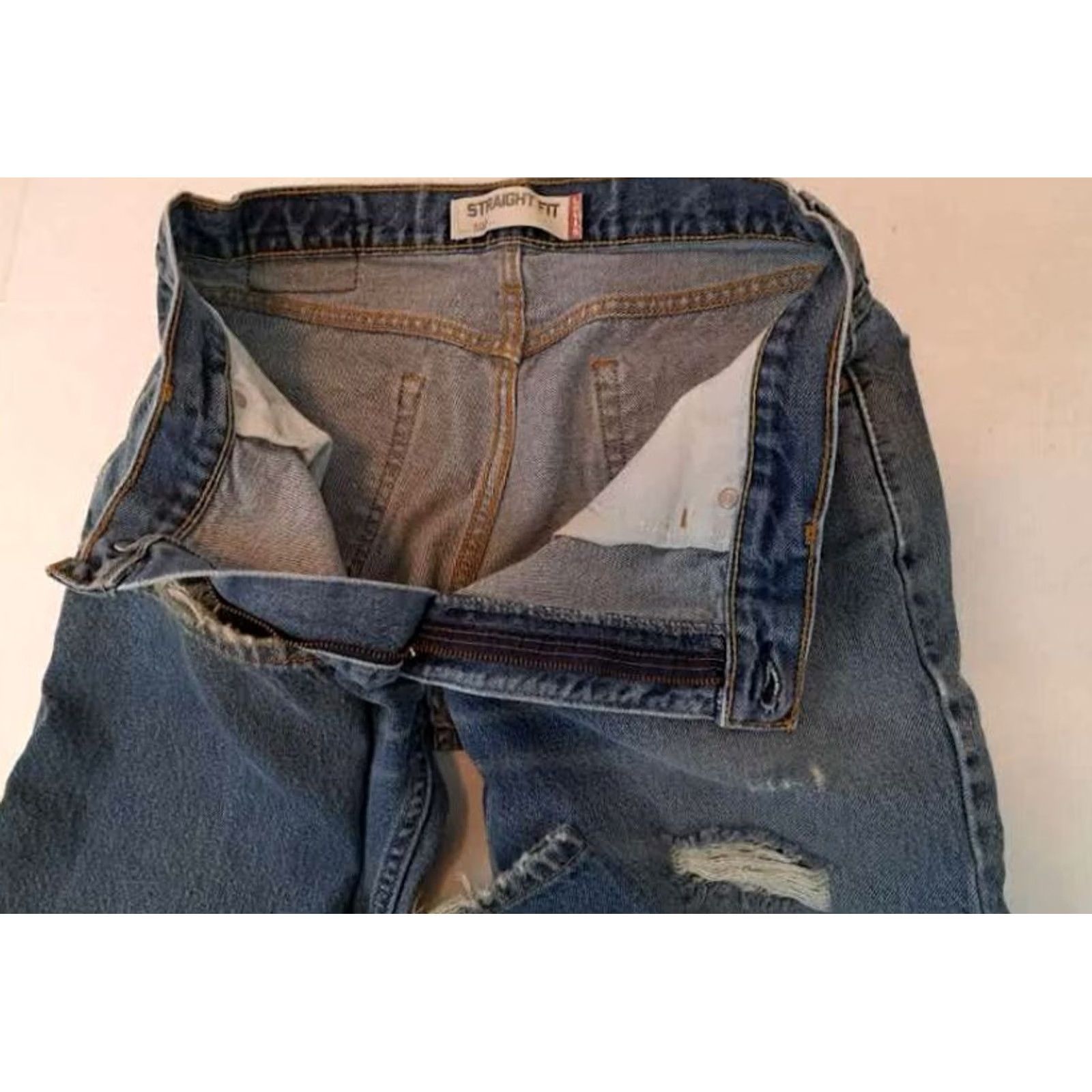 Levi's VINTAGE Levi's 505 Jeans Straight Blue 34x29 Mens Closet 90s Functional Size US 34 / EU 50 - 2 Thumbnail