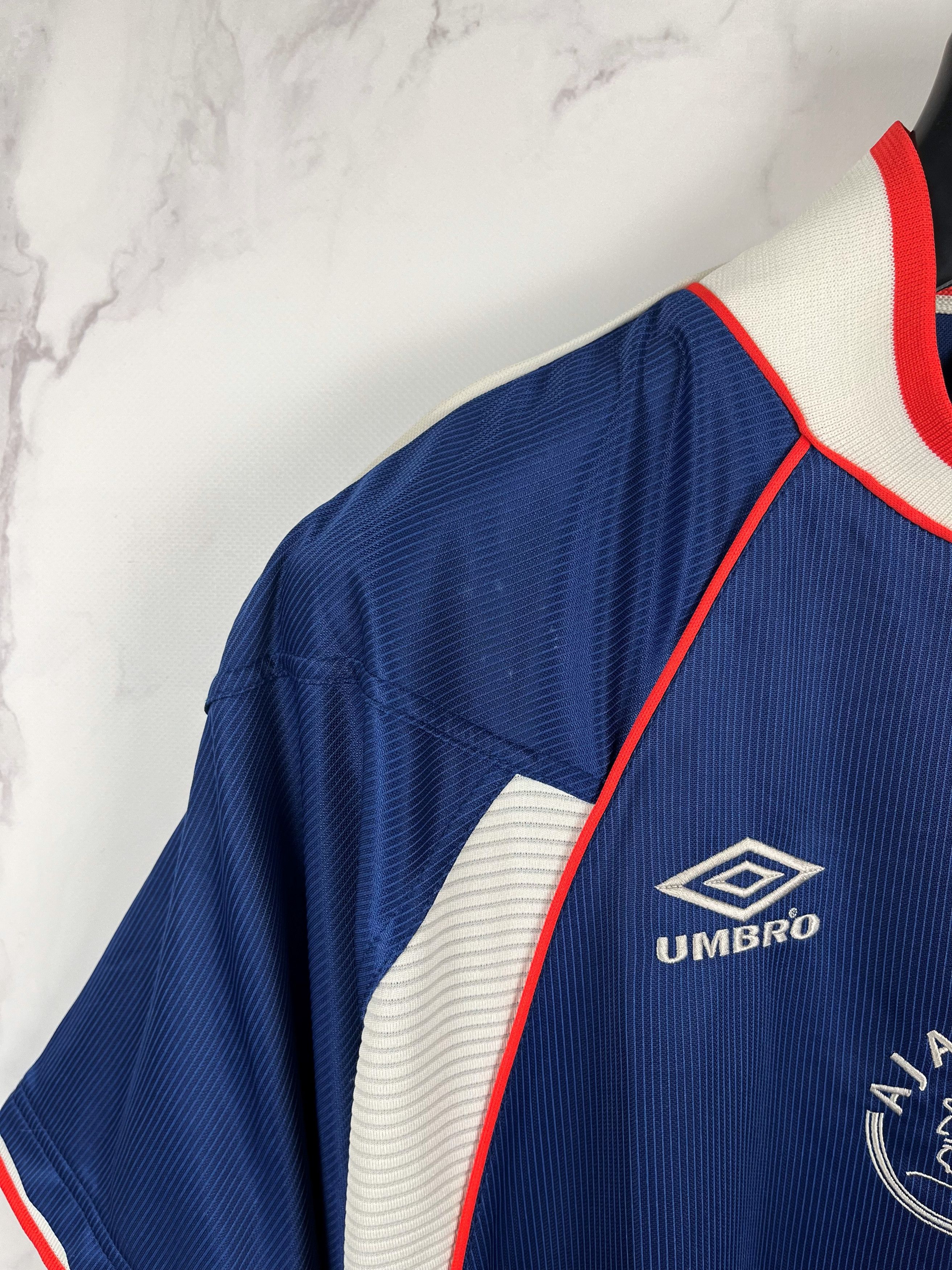 Umbro × Vintage Vintage Umbro Ajax Amsterdam Football Jersey 99 - 00 Season Size US XL / EU 56 / 4 - 7 Thumbnail
