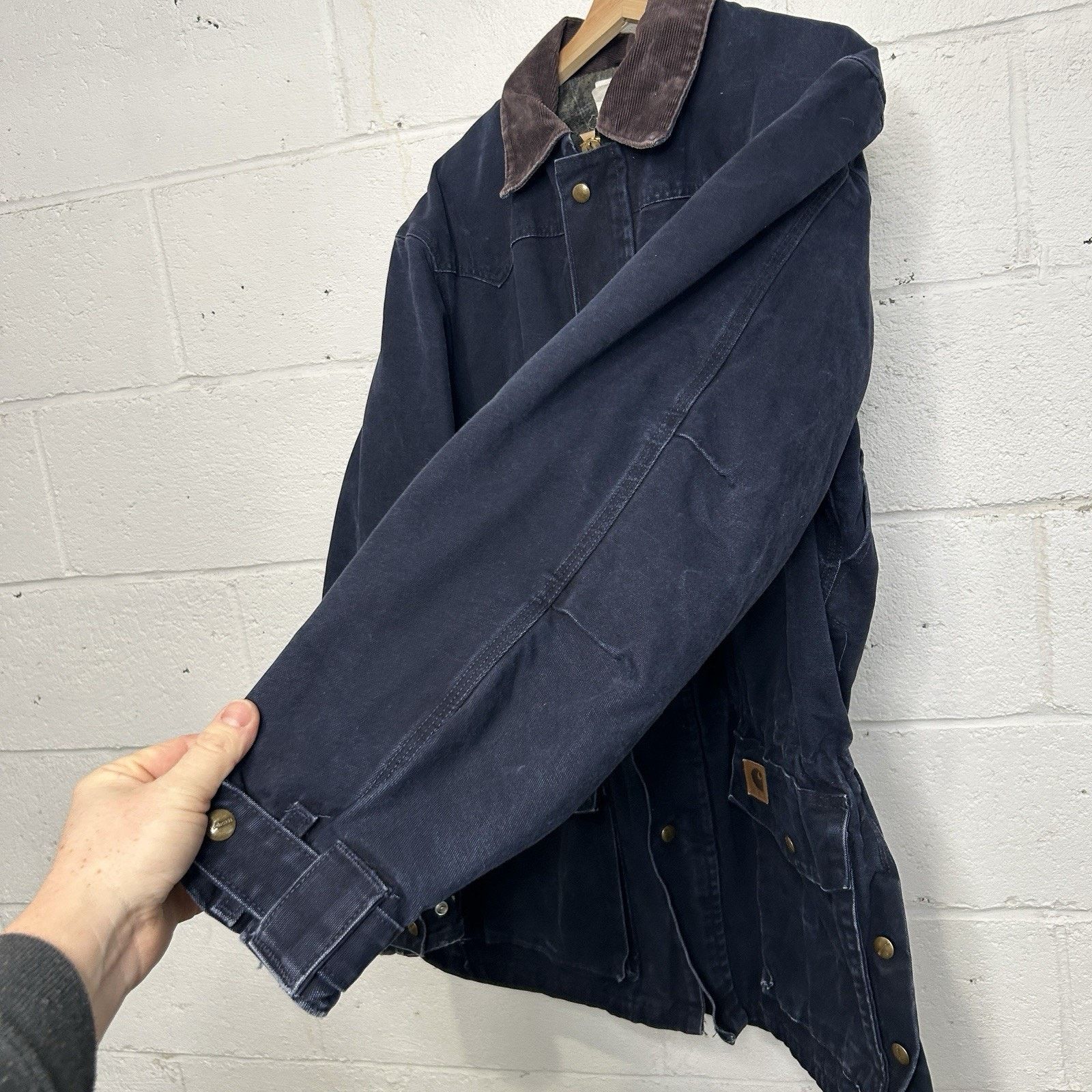 Carhartt Vintage Carhartt Blanket-Lined Barn Jacket “Midnight Blue” Size US M / EU 48-50 / 2 - 7 Thumbnail