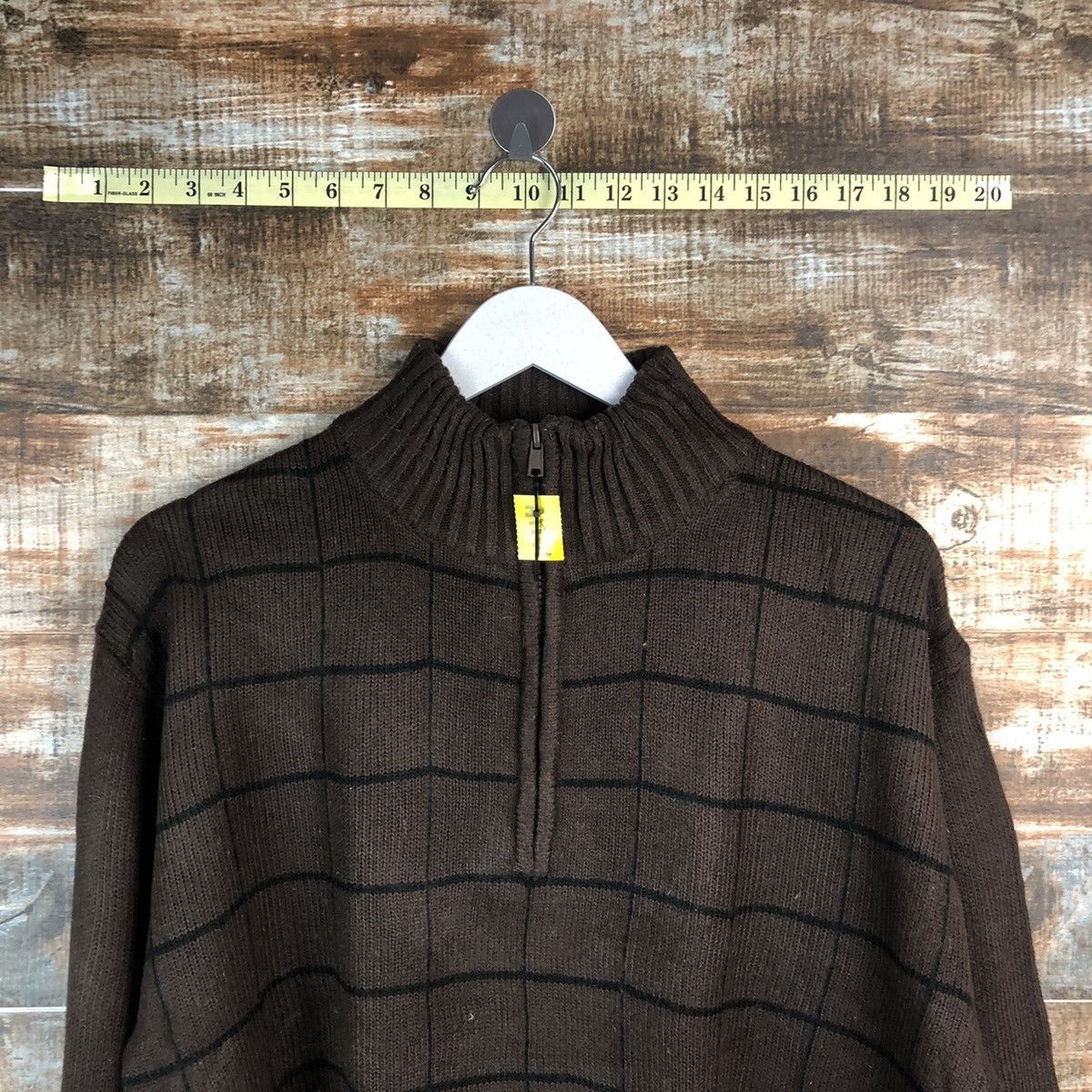 Japanese Brand × Vintage British Horse Ridding checkered vintage Sweatshirt #A1784 Size US L / EU 52-54 / 3 - 4 Thumbnail