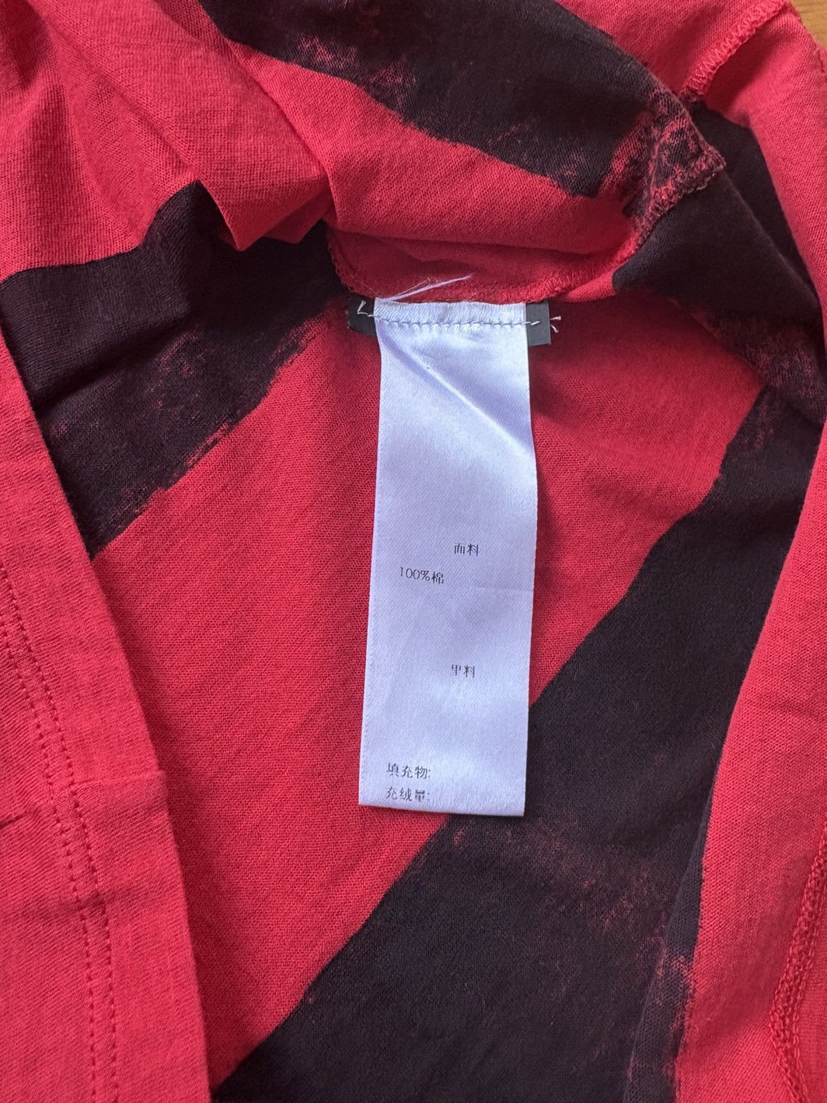 Saint Laurent Paris Red Striped T-Shirt Size US M / EU 48-50 / 2 - 3 Thumbnail