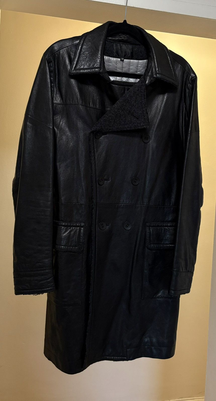 Ralph Lauren ARI SOHO BNWT Leather Coat Size US S / EU 44-46 / 1 - 8 Thumbnail