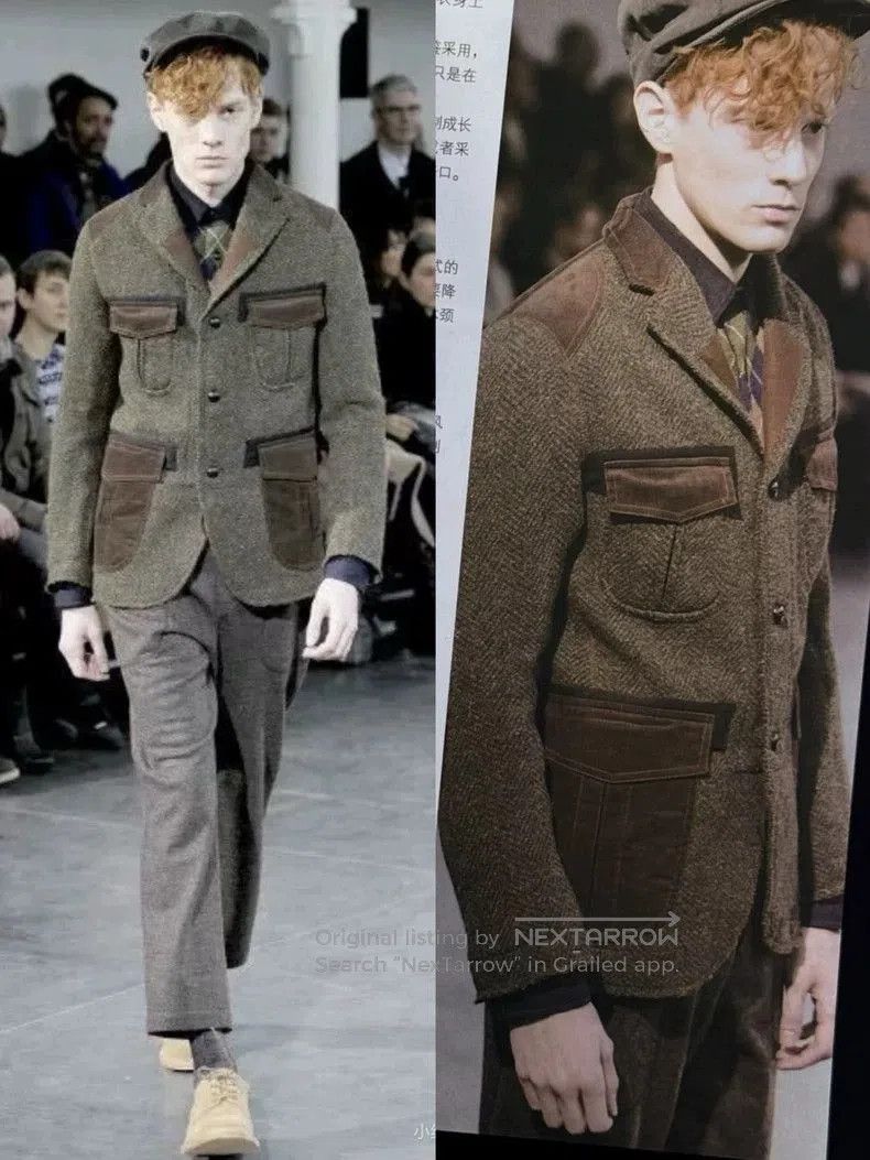 Junya Watanabe JUNYA WATANABE 2011AW Fur Wool Jacket. Size US XS / EU 42 / 0 - 1 Thumbnail