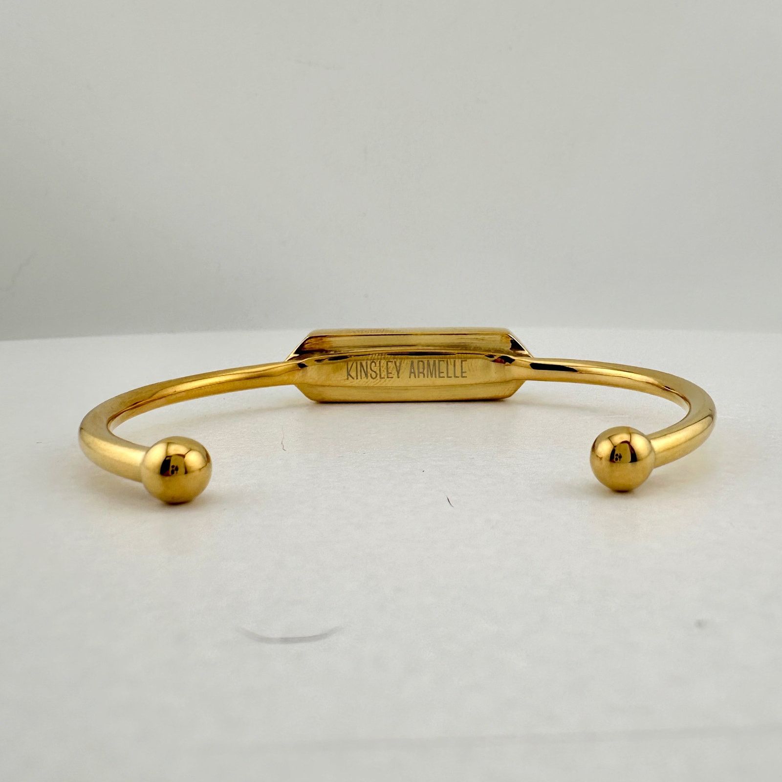 Other Denim Quartz Semi-Precious 18K Yellow Gold Plated Bangle Size ONE SIZE - 5 Thumbnail