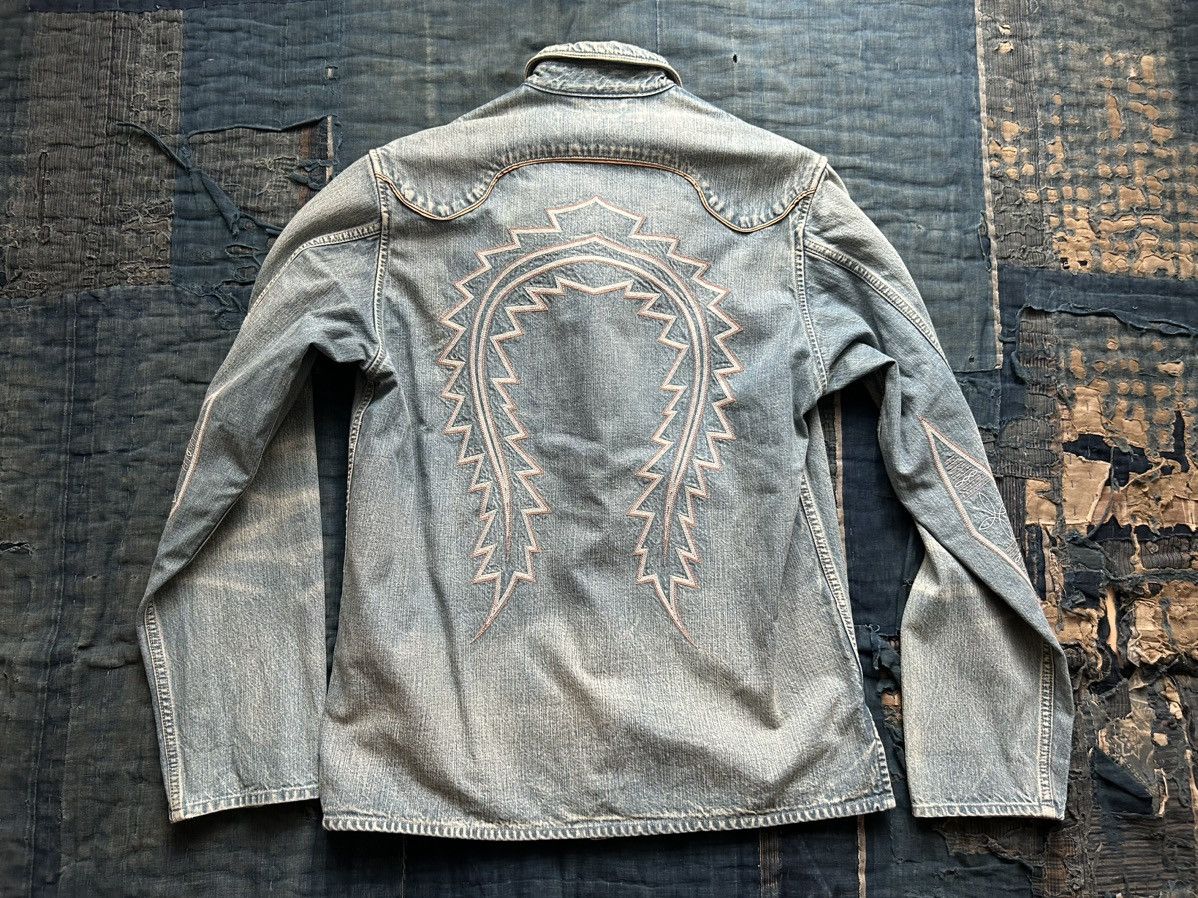 Kapital × Kapital Kountry Kapital naja embroidery denim jacket Size US M / EU 48-50 / 2 - 1 Thumbnail