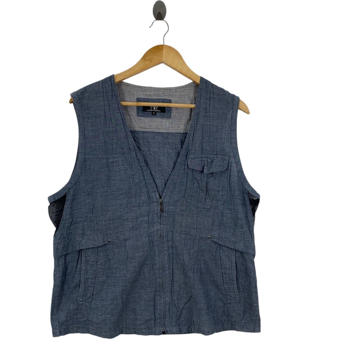 Playboy Vintage PLAYBOY VIP COLLECTION Bunny Denim Jeans Vest Jacket Size L / US 10 / IT 46 - 5 Thumbnail