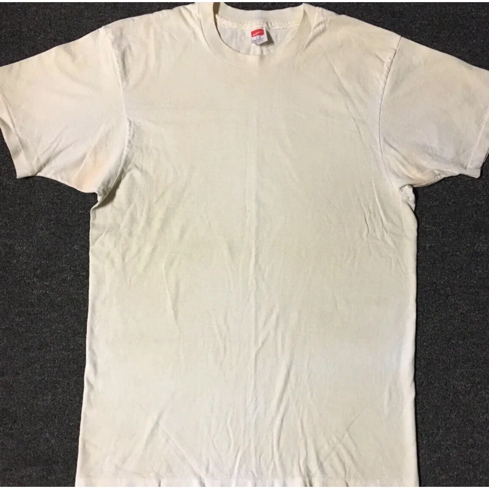 Hanes Vtg 80s Hanes Faded Distress Shirt M L USA Grunge Biker Punk Skate Surf PE 90s Size US M / EU 48-50 / 2 - 2 Thumbnail