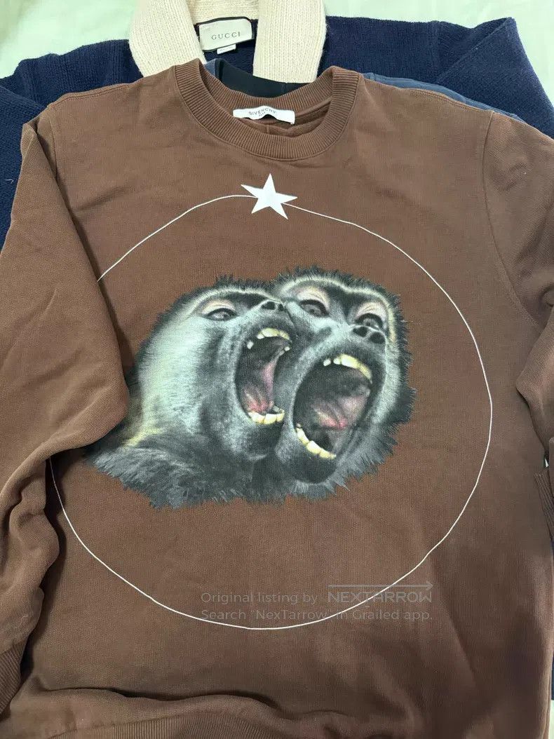 Givenchy Givenchy Limited edition monkey sweatshirt Size US L / EU 52-54 / 3 - 1 Thumbnail