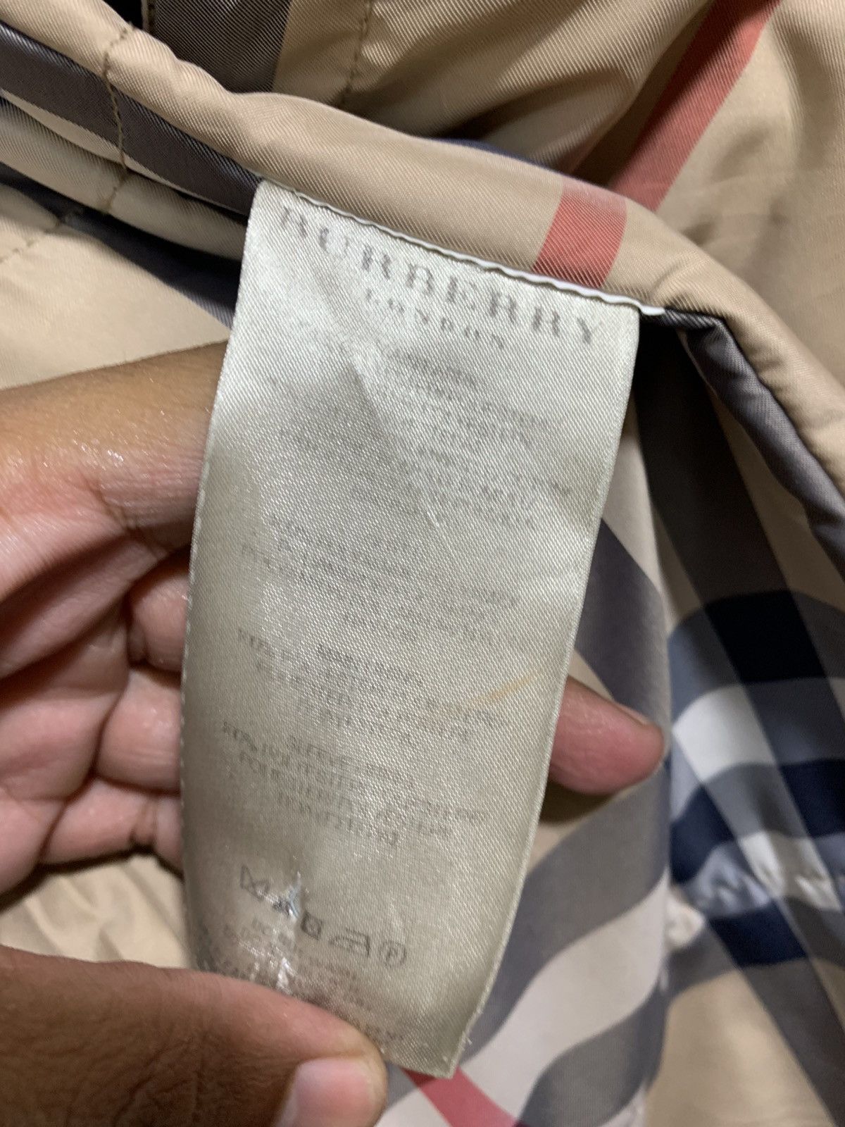 Burberry 🔥BURBERRY NOVACHECK BLACK PARKA JACKETS Size US L / EU 52-54 / 3 - 11 Thumbnail