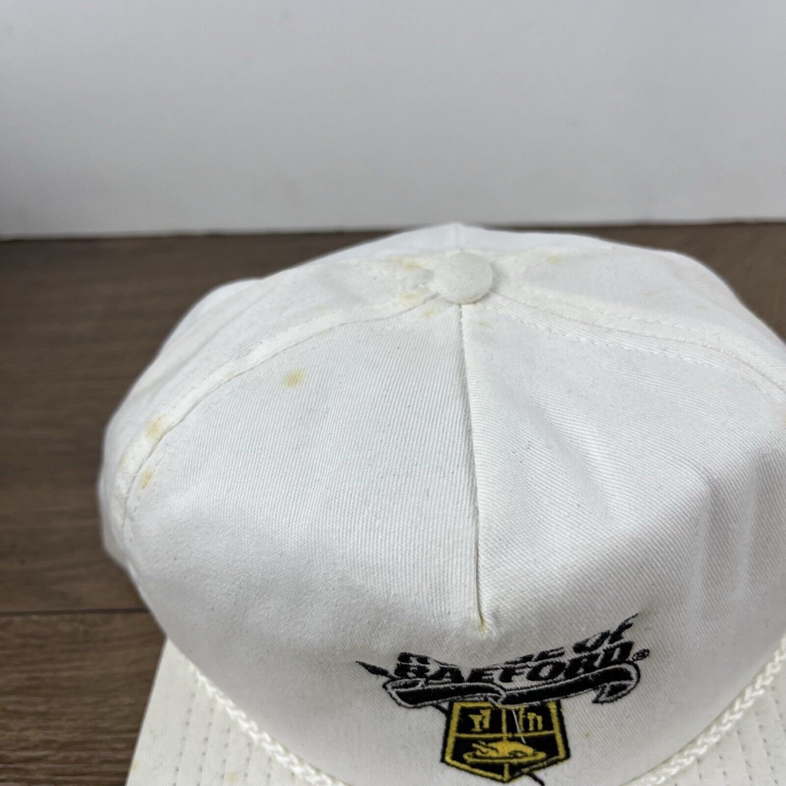 Other House of Raeford Hat Snapback Hat White Hat Adjustable White Size ONE SIZE - 8 Thumbnail