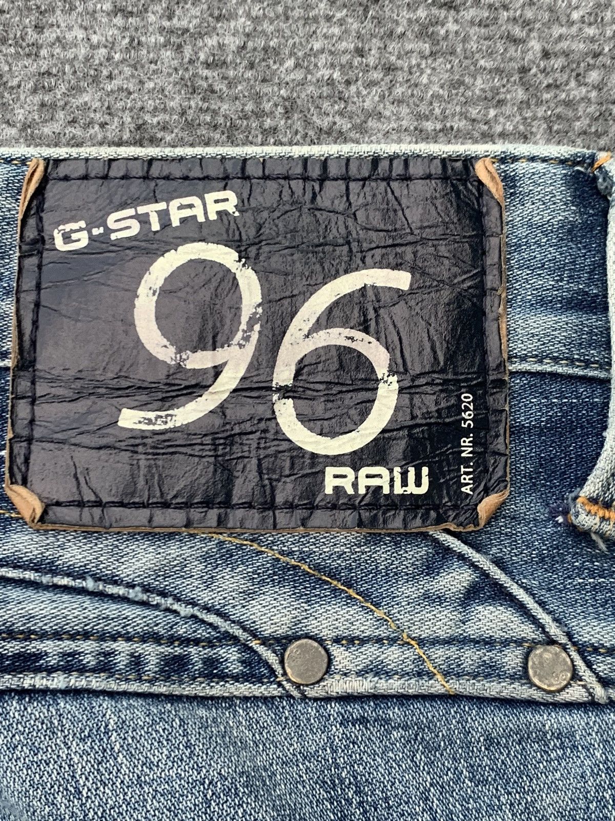 G-Star G-Star 96 Raw ride faded blue. Size US 33 - 7 Thumbnail