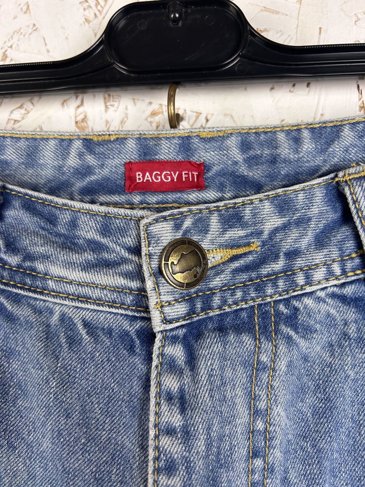 Ecko Unltd. 00s Vintage Y2K Ecko Unlimited Baggy Fit Denim Jeans Size US 32 / EU 48 - 3 Thumbnail
