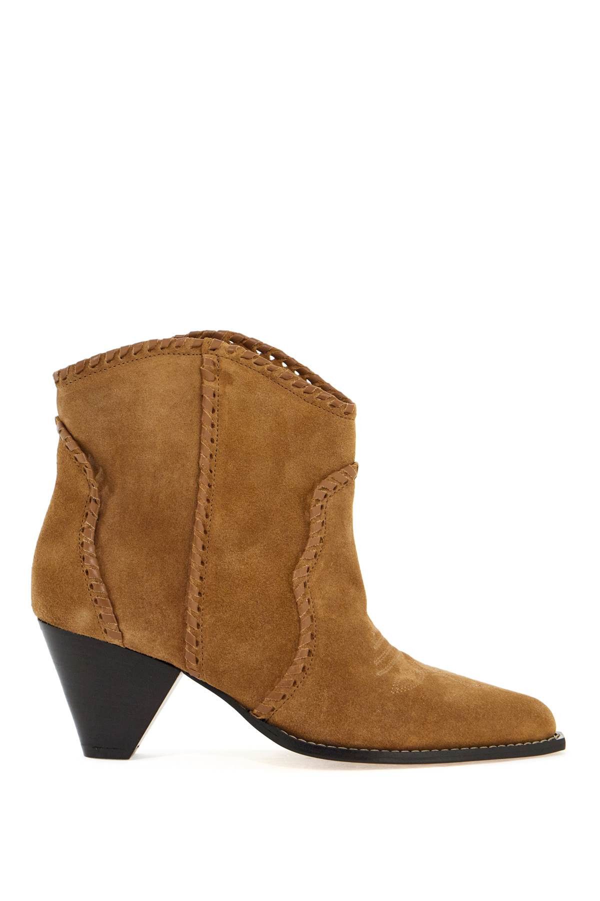 Isabel Marant Darizo Suede Leather Ankle Boots Size US 7 / IT 37 - 1 Thumbnail