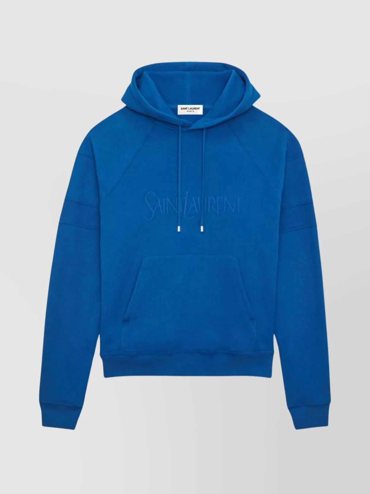 Saint Laurent Paris o1tp1o0125 Hoodie in Blue Size S / US 4 / IT 40 - 1 Thumbnail