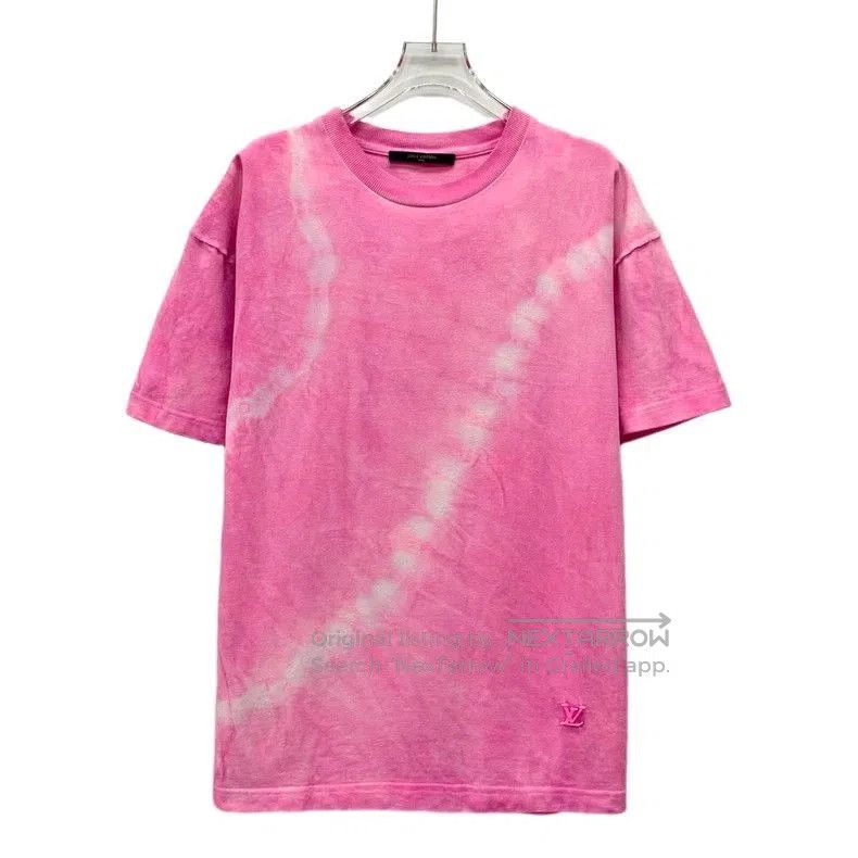 Louis Vuitton Louis Vuitton Pink Logo Tie-Dye T-Shirt. Size US S / EU 44-46 / 1 - 1 Thumbnail