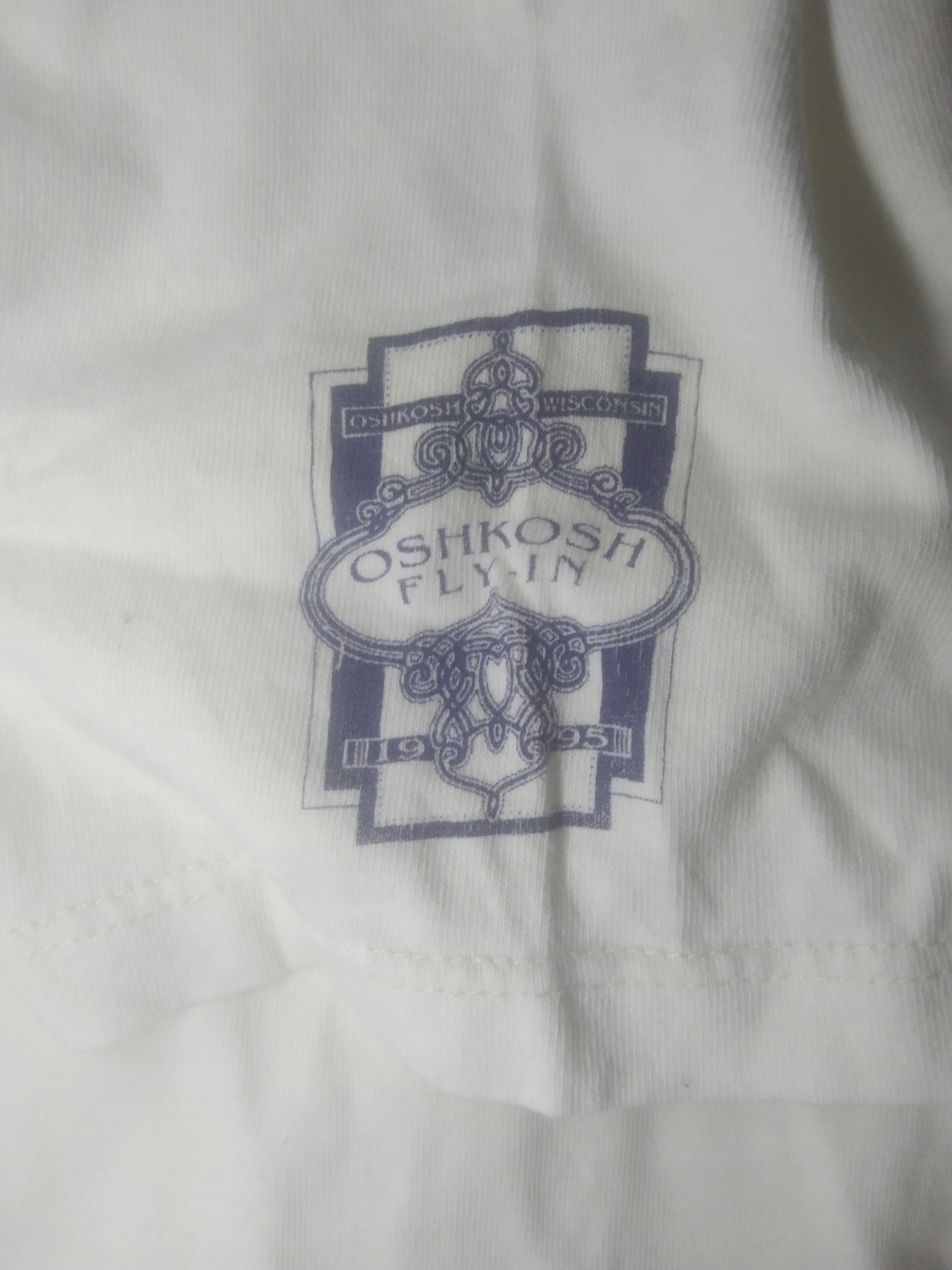 Gildan × Vintage Vintage OSHKOSH Fly-in Conversion 1995 Size US XL / EU 56 / 4 - 13 Thumbnail
