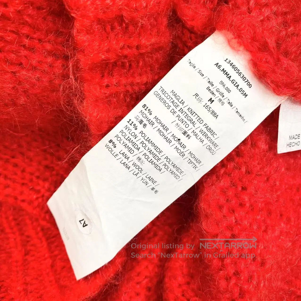Max Mara Max Mara V-neck mohair cardigan| Size M / US 6-8 / IT 42-44 - 4 Thumbnail
