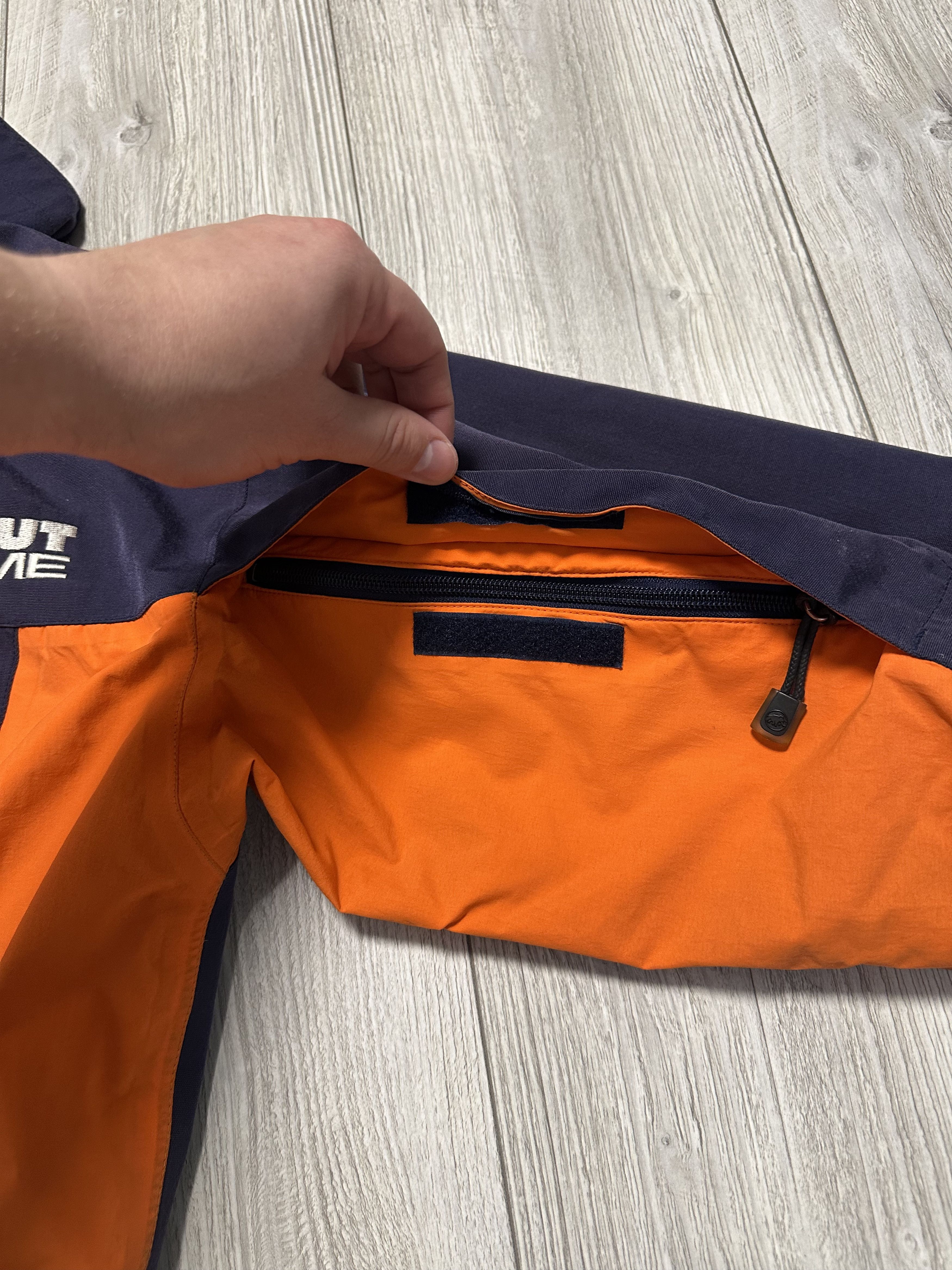 Mammut Mammut Extreme Vintage Orange & Blue Nylon Gore-Tex Jacket Size US L / EU 52-54 / 3 - 8 Thumbnail