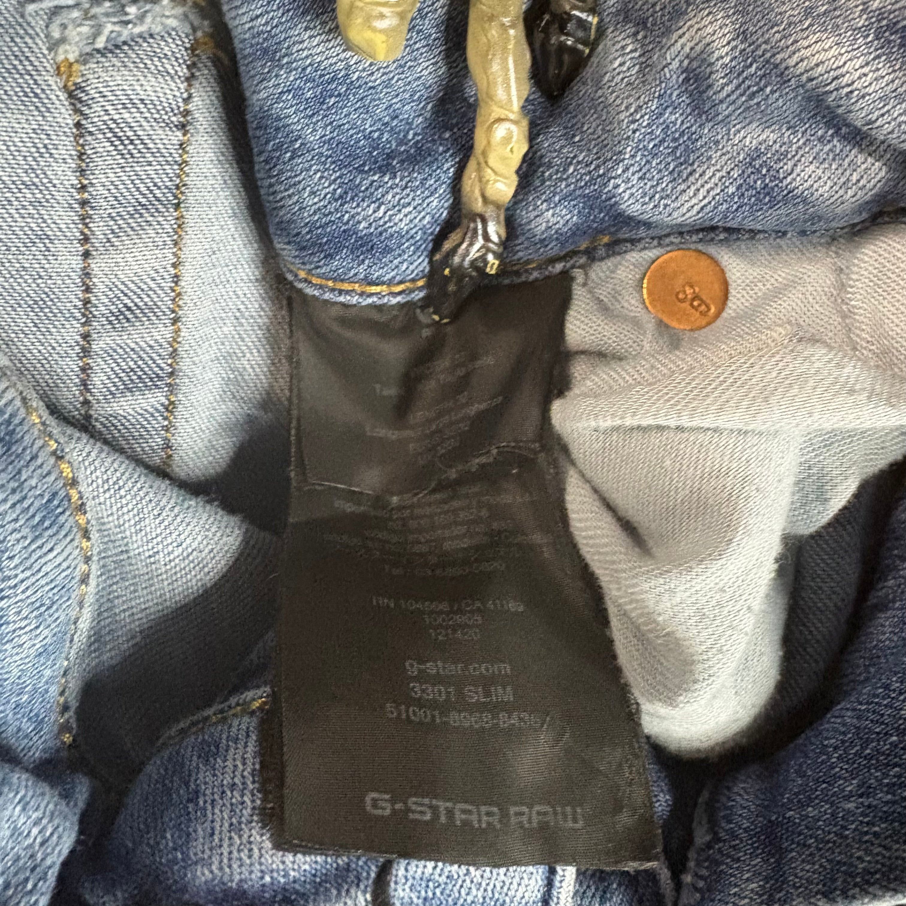 G-Star G-Star Slim Denim Jeans Size 32" Size US 32 / EU 48 - 3 Thumbnail