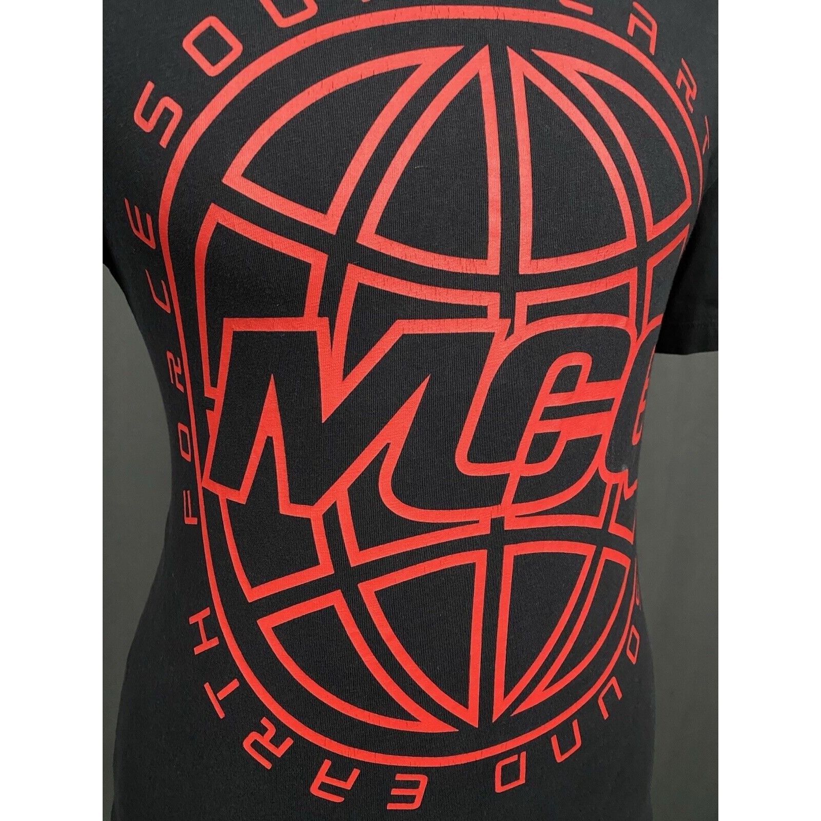 Alexander McQueen Alexander McQueen McQ Big Logo Men's Black T-Shirt Size S Size US S / EU 44-46 / 1 - 8 Thumbnail
