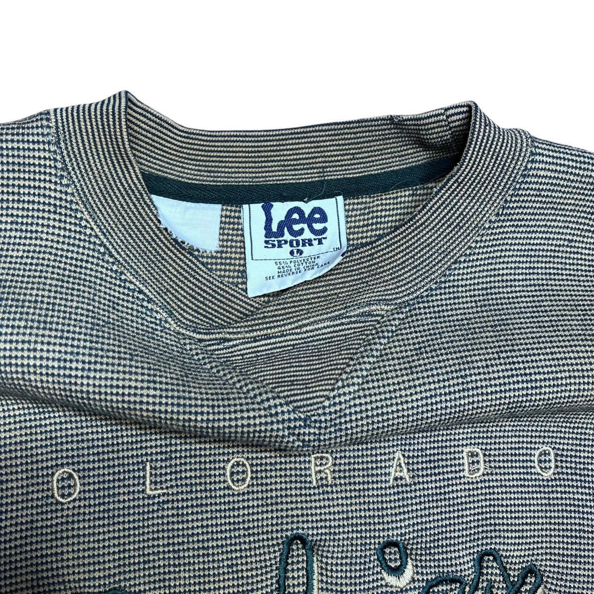 MLB 1990s MLB Colorado Rockies Lee Sport Embroidered Sweatshirt Size US XL / EU 56 / 4 - 2 Thumbnail