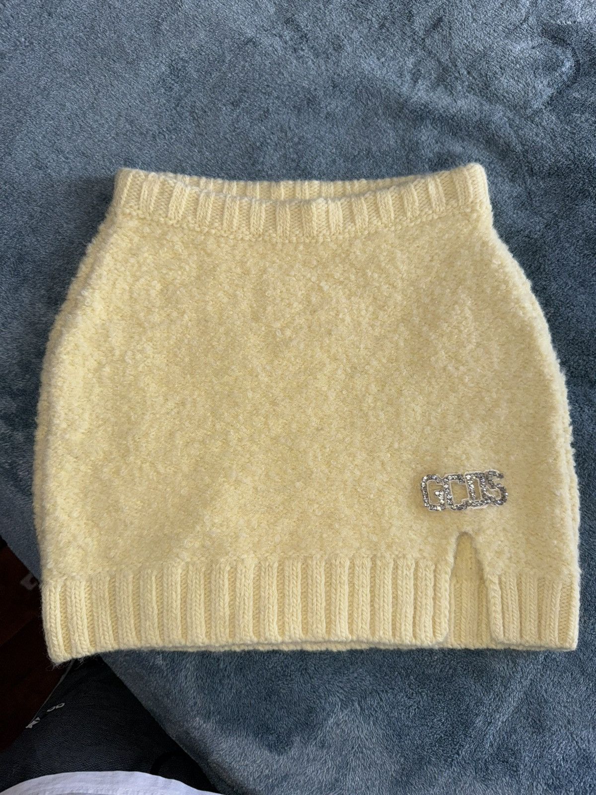 GCDS GCDS Wear Hairy Skirt Size 26" / US 2 / IT 38 - 2 Thumbnail
