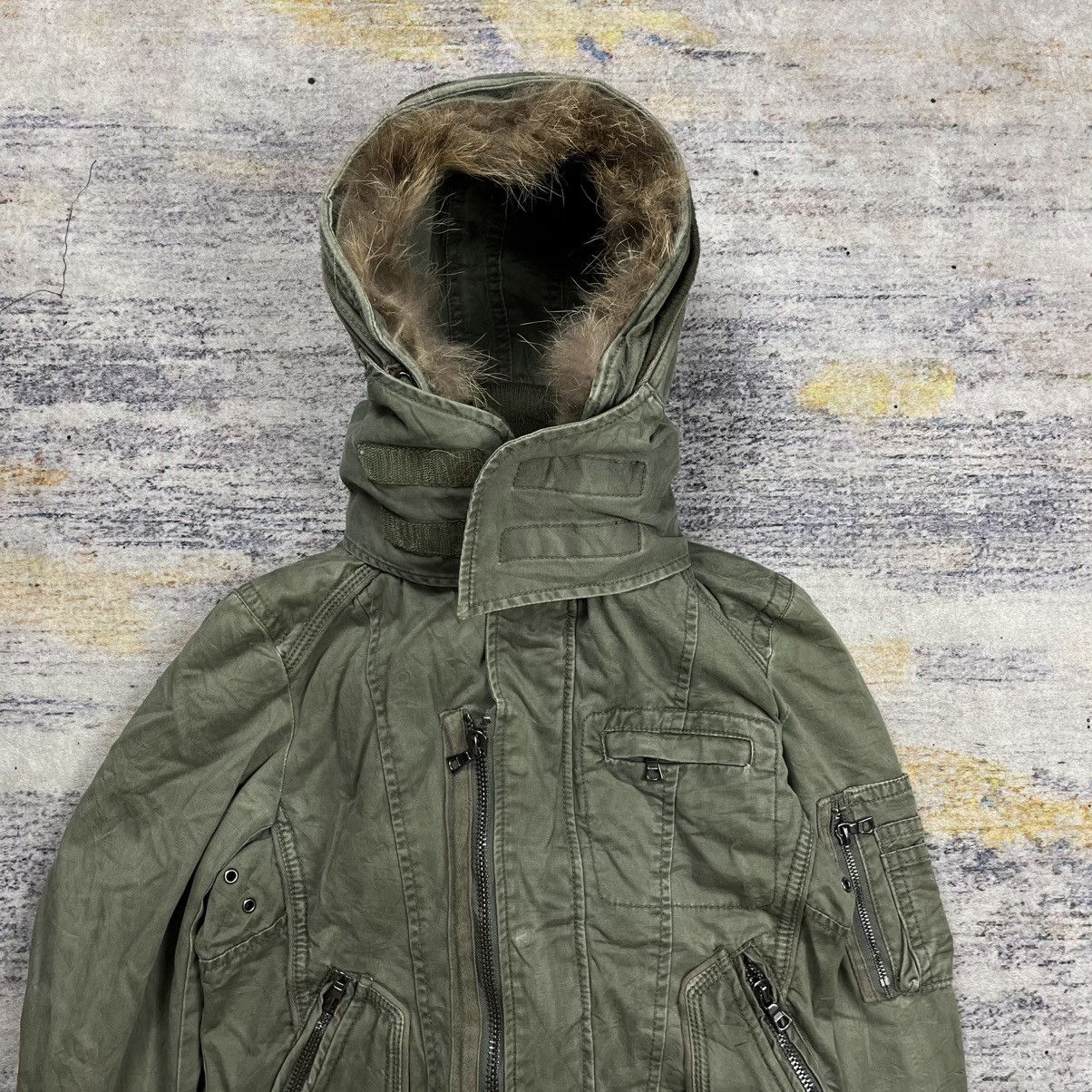 JACKROSE Jackrose Luv Maison multi zipper fur hoodie jacket vkei Size US S / EU 44-46 / 1 - 4 Thumbnail